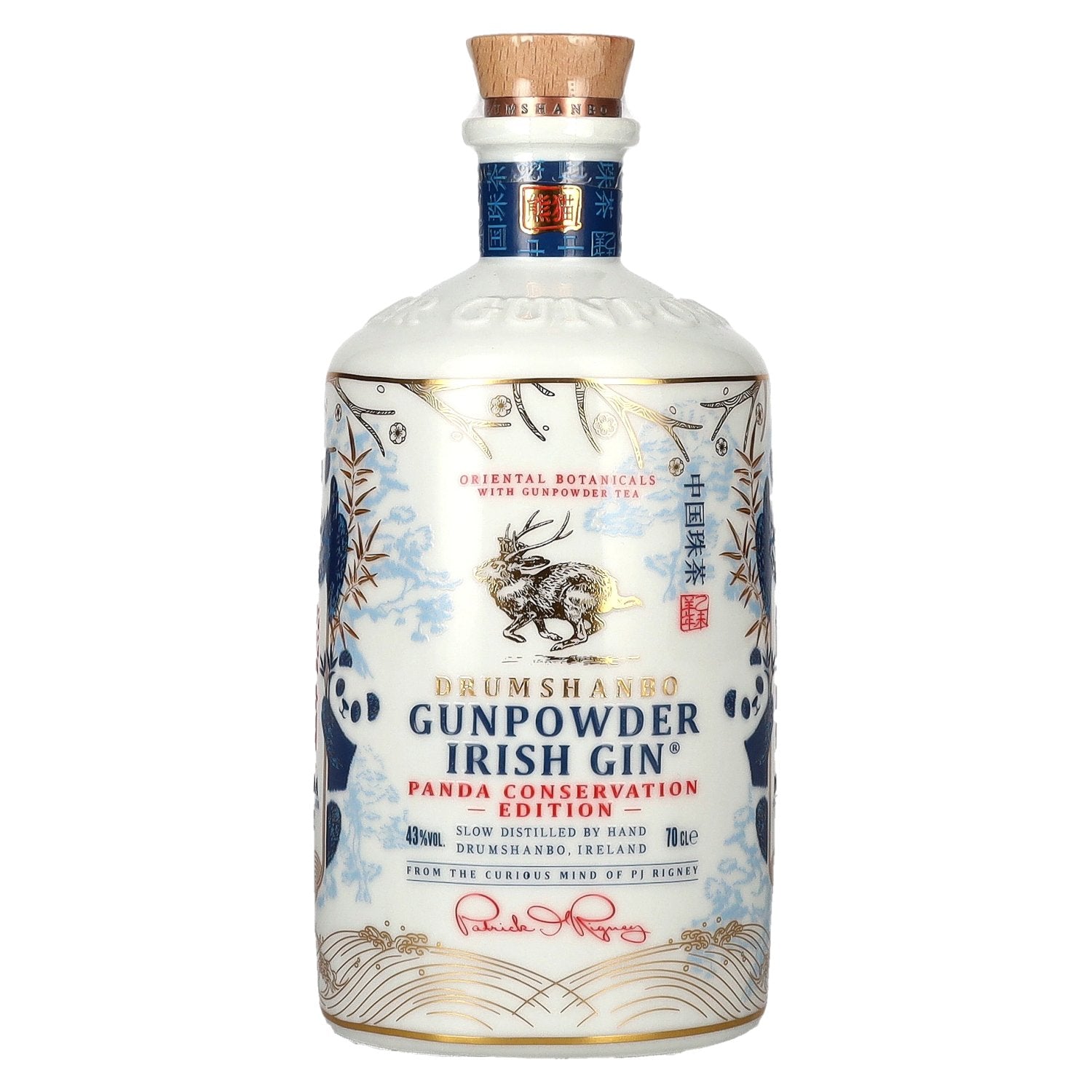 Drumshanbo Gunpowder Irish Gin Panda Conservation Edition 43% Vol. 0,7l
