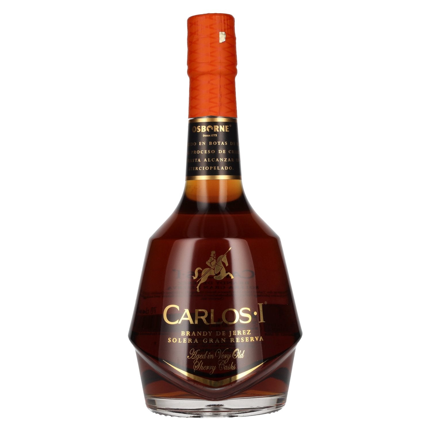 Carlos I Brandy de Jerez Solera Gran Reserva Sherry Casks 40% Vol. 0,7l