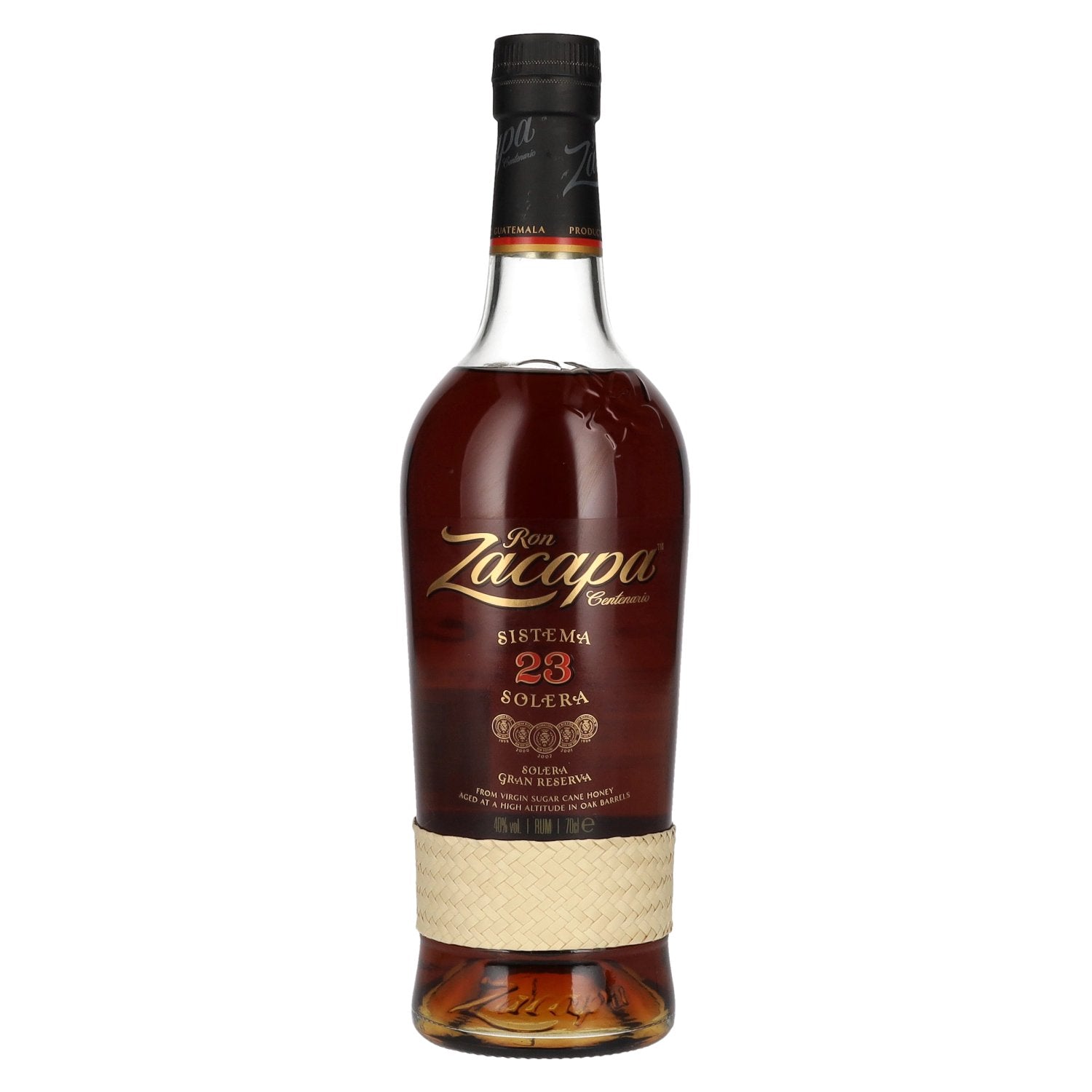 Ron Zacapa Centenario 23 SISTEMA SOLERA Gran Reserva 40% Vol. 0,7l in Giftbox