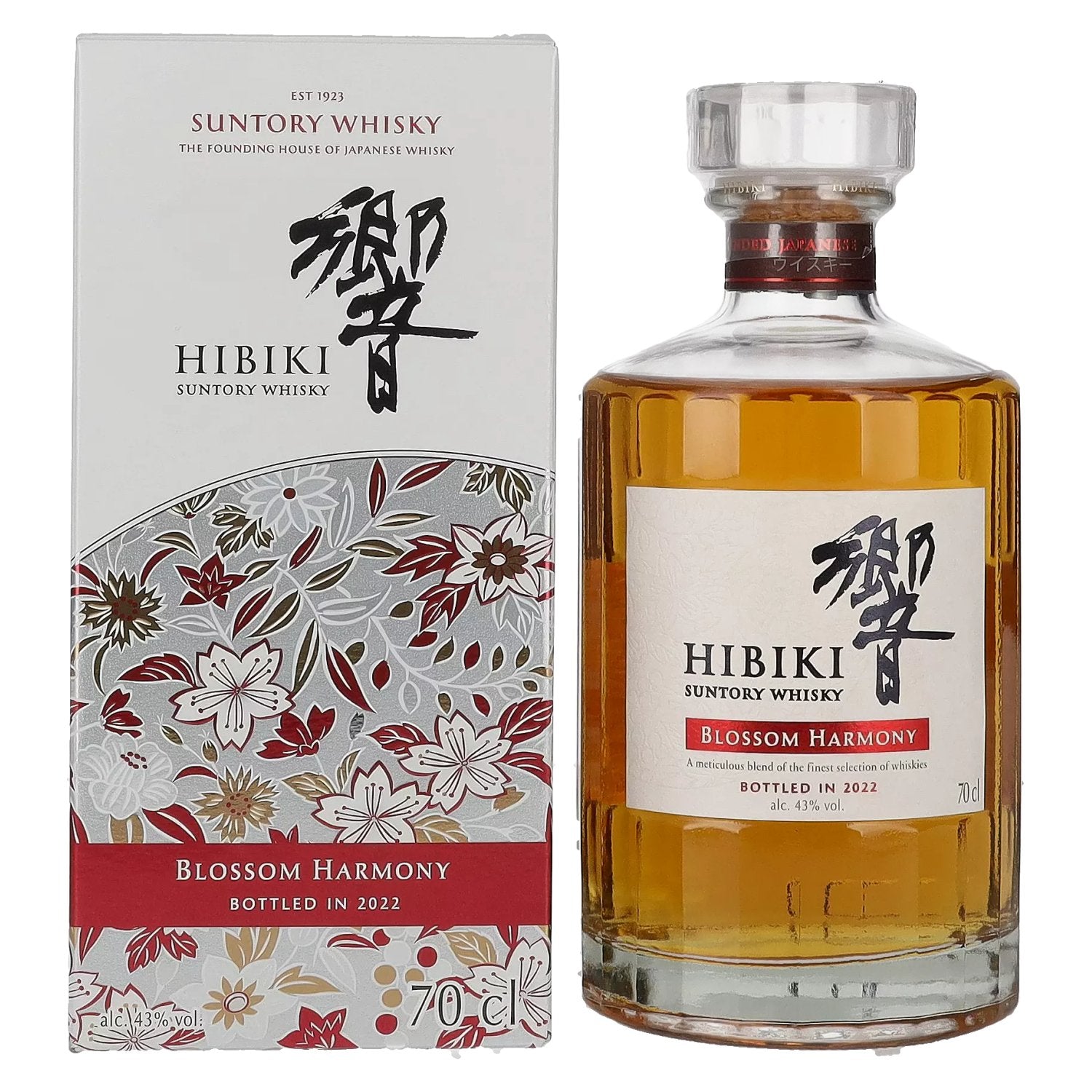 Suntory Hibiki Blossom Harmony Whisky 2022 43% Vol. 0,7l in Giftbox