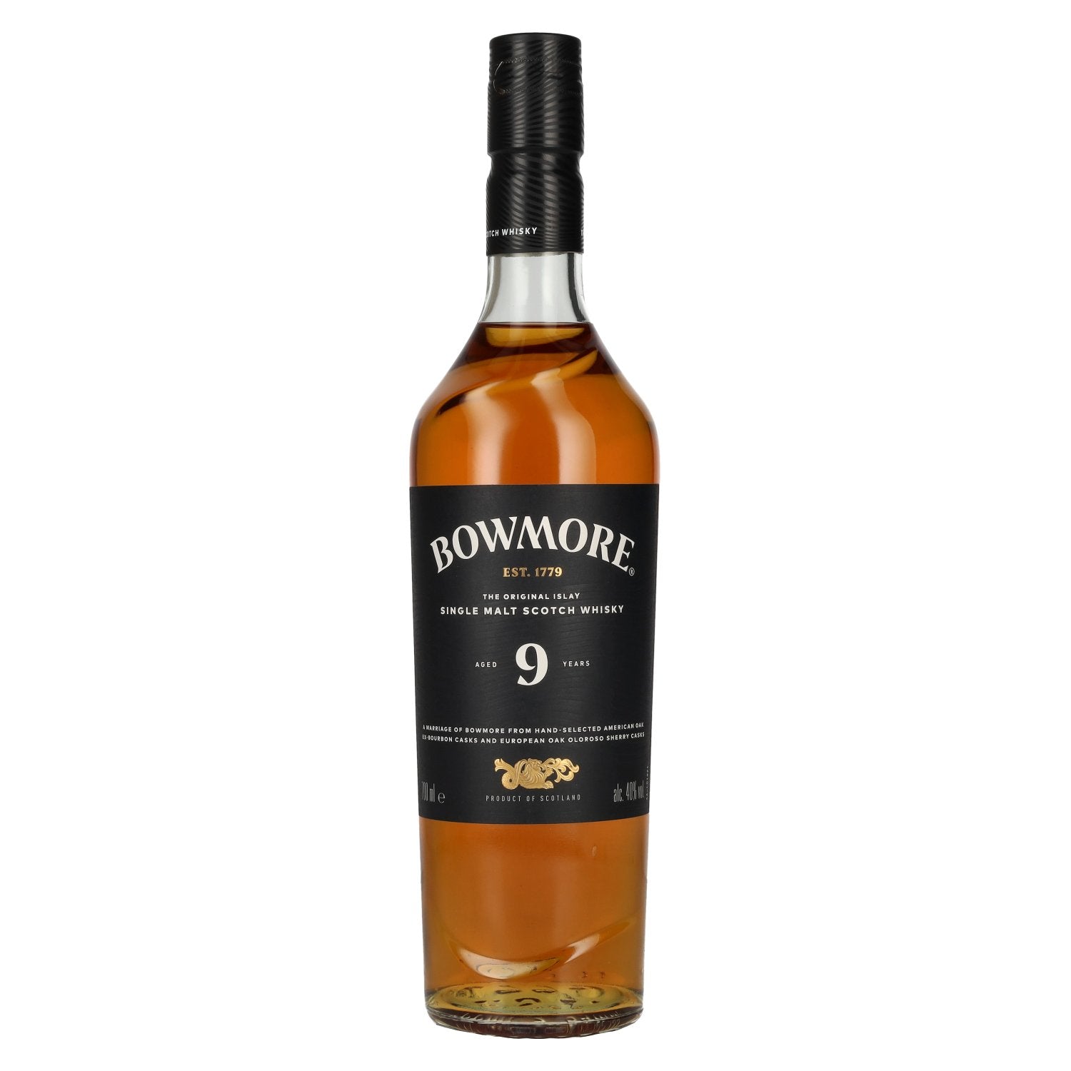 Bowmore 9 Years Old Islay Single Malt Scotch Whisky 2025 40% Vol. 0,7l
