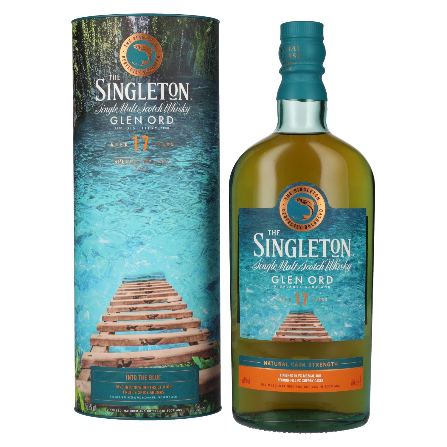 The Singleton 17 Years Old Glen Ord INTO THE BLUE Single Malt Special Release 2025 55,5% Vol. 0,7l in Giftbox