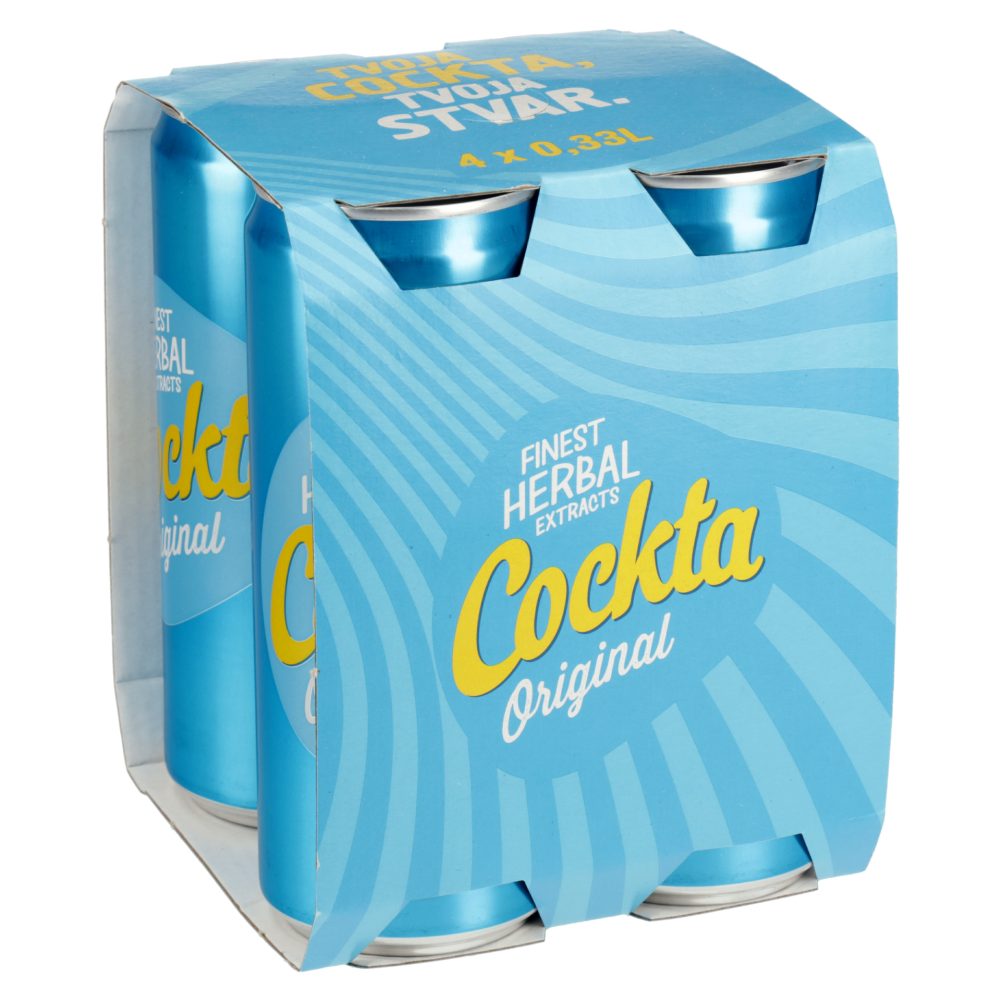 Cockta original 4x0,33l soft drink