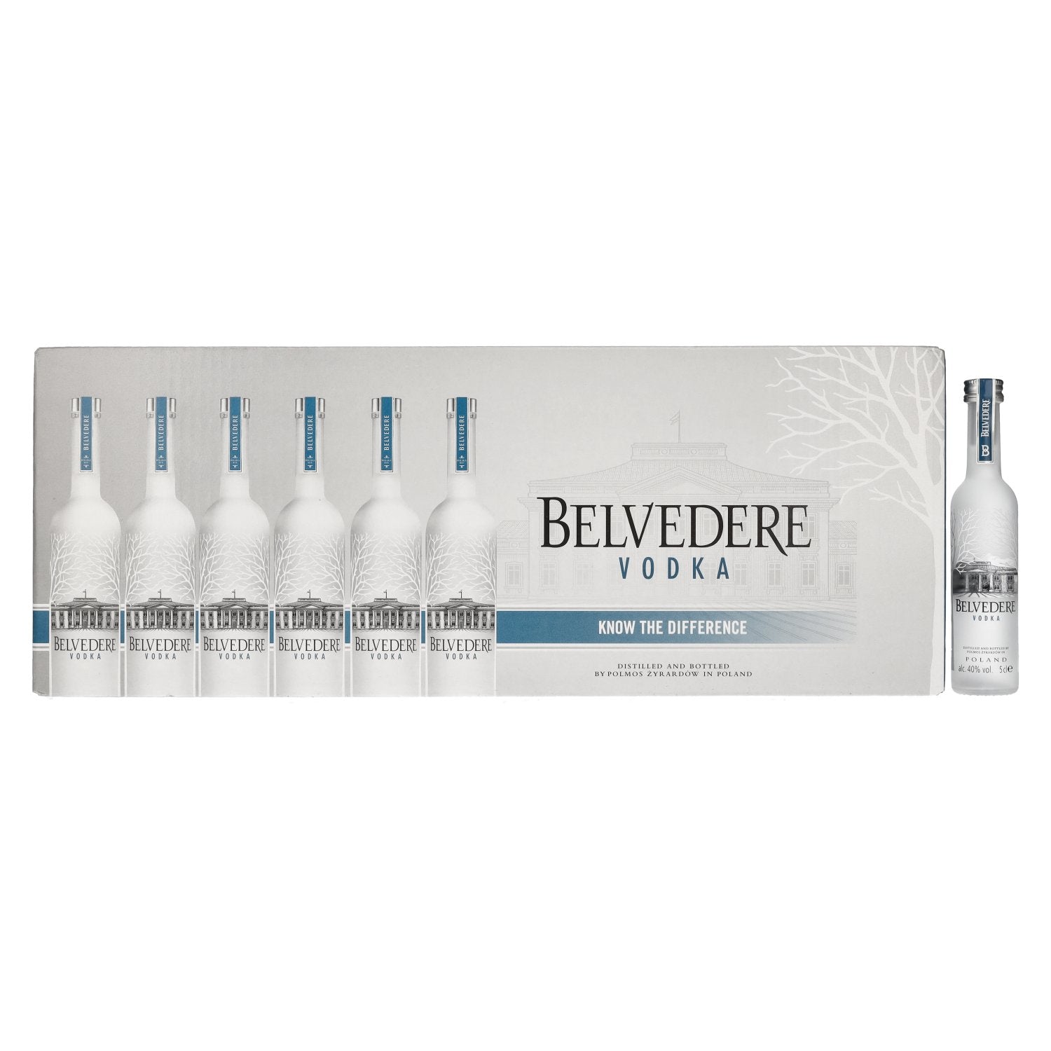Belvedere Vodka 40% Vol. 60x0,05l
