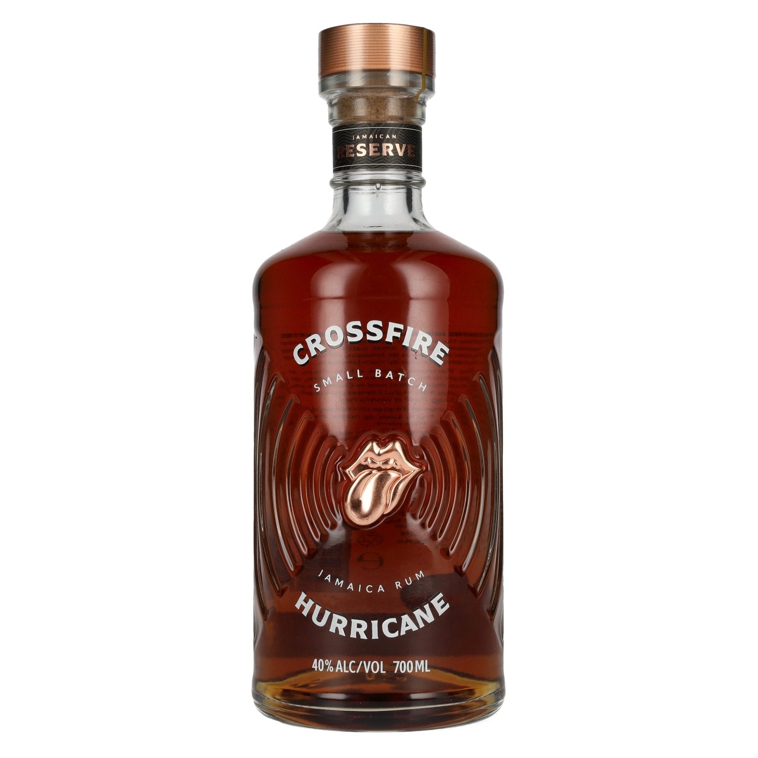 CROSSFIRE HURRICANE x ROLLING STONES Reserve Small Batch Jamaica Rum 40% Vol. 0,7l