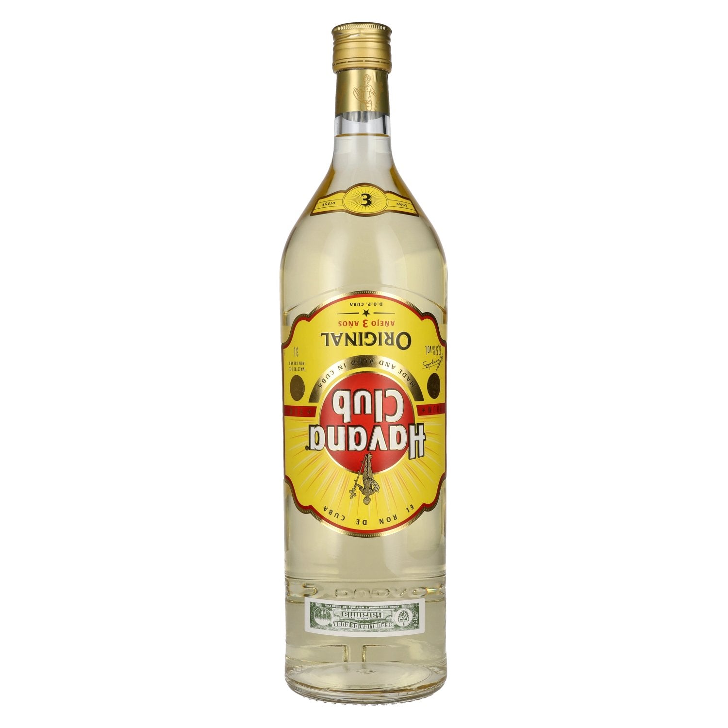 Havana Club Anejo 3 Anos Rum 37,5% Vol. 3l