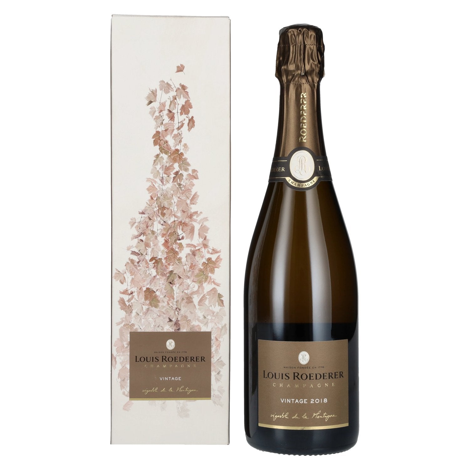 Louis Roederer Champagne VINTAGE 2018 12,5% Vol. 0,75l in Giftbox