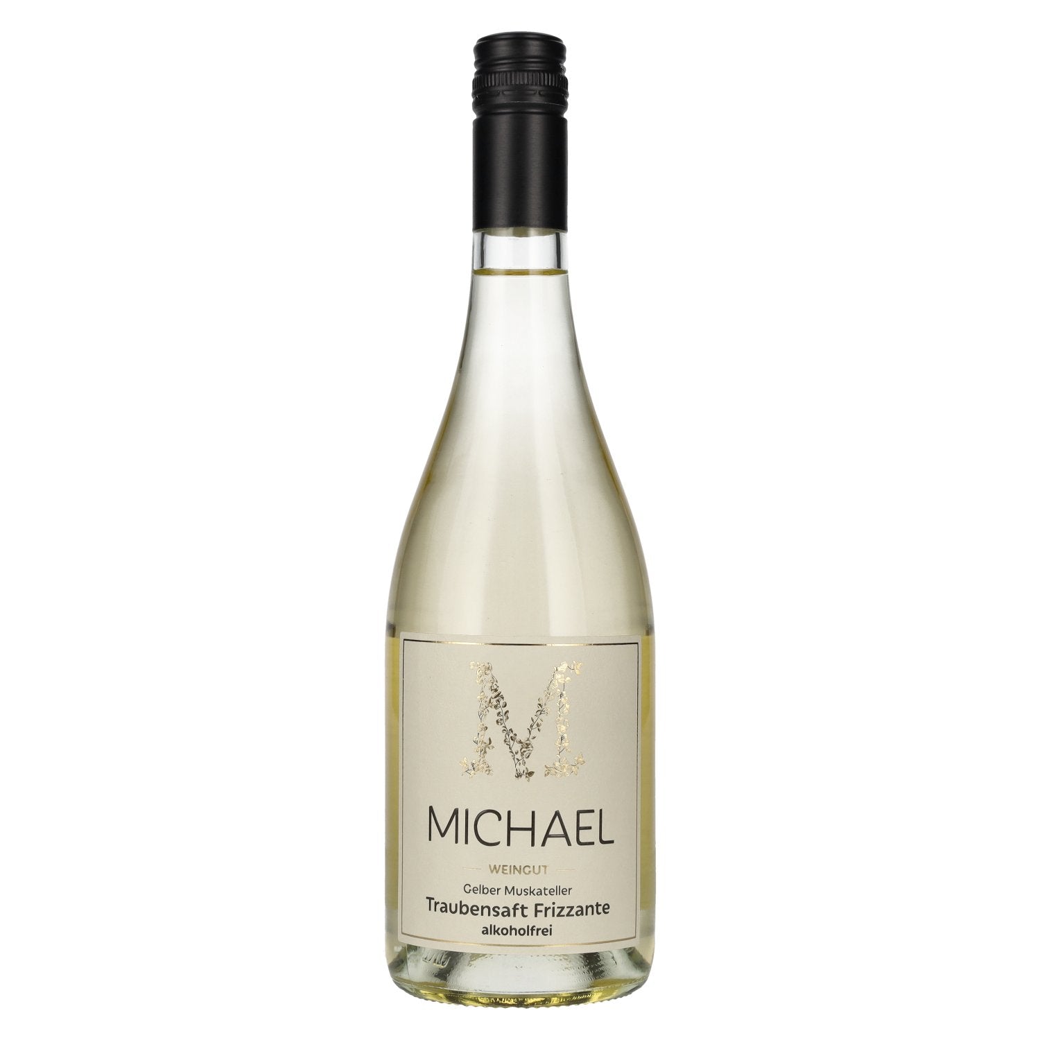 MICHAEL Gelber Muskateller Traubensaft Frizzante alkoholfrei 2023 0,7l