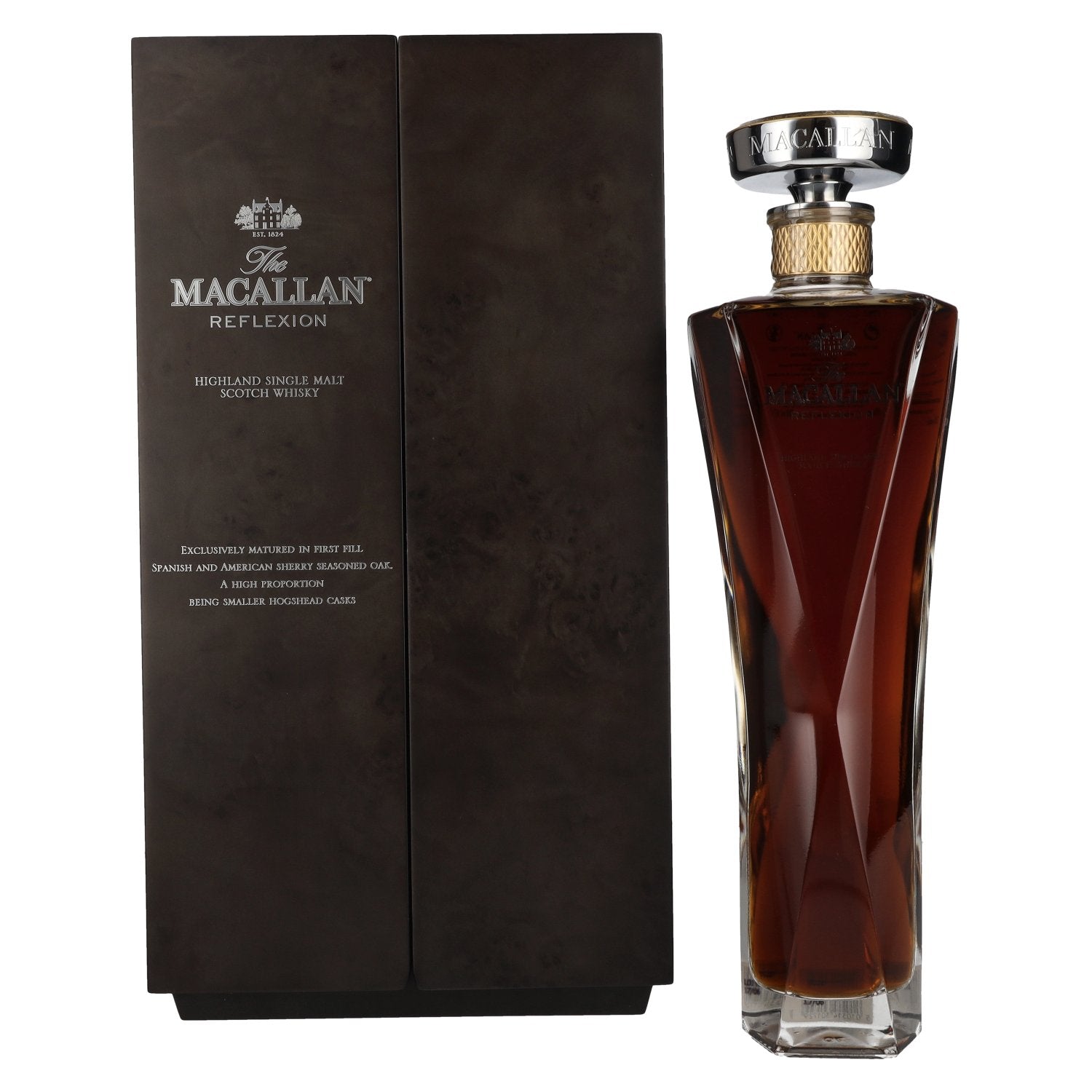 The Macallan REFLEXION Highland Single Malt Scotch Whisky 43% Vol. 0,7l in Holzkiste