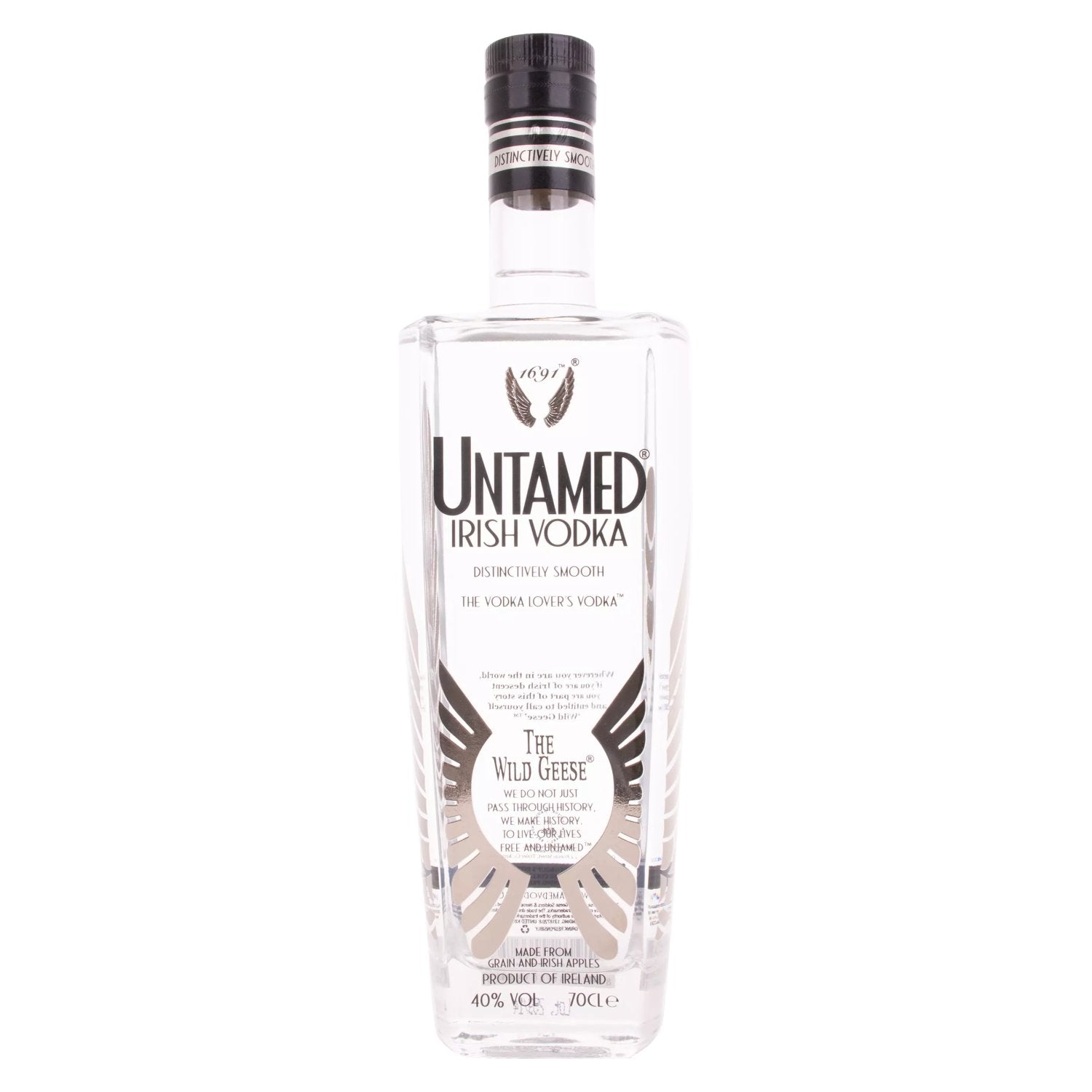 The Wild Geese Irish Vodka Untamed 40% Vol. 0,7l