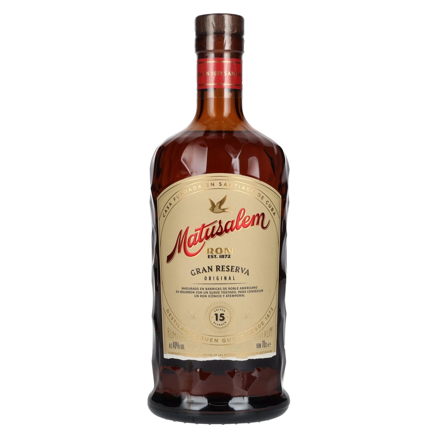 Ron Matusalem 15 Solera Gran Reserva Rum 40% Vol. 0,7l