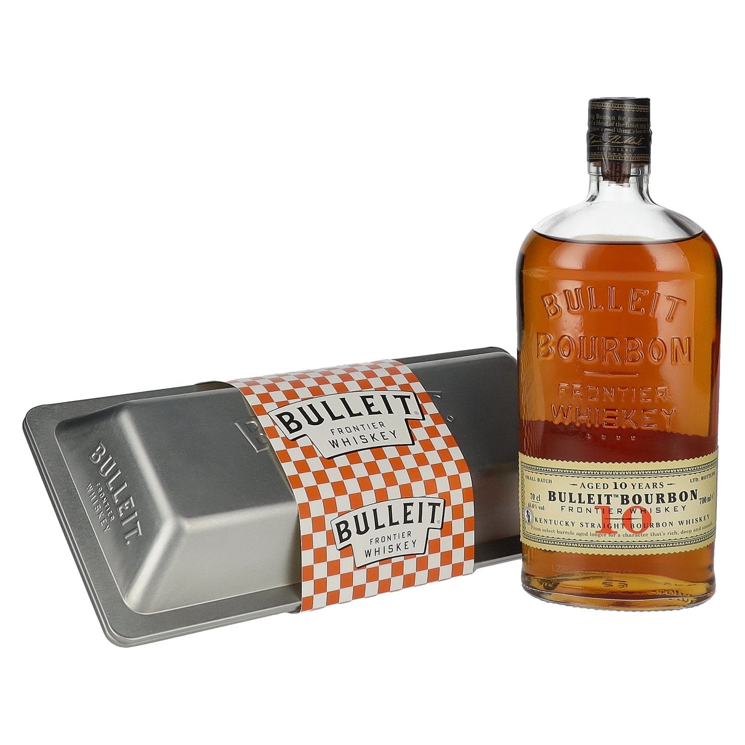 Bulleit Bourbon 10 Years Old FRONTIER WHISKEY 45,6% Vol. 0,7l in Lunch Box