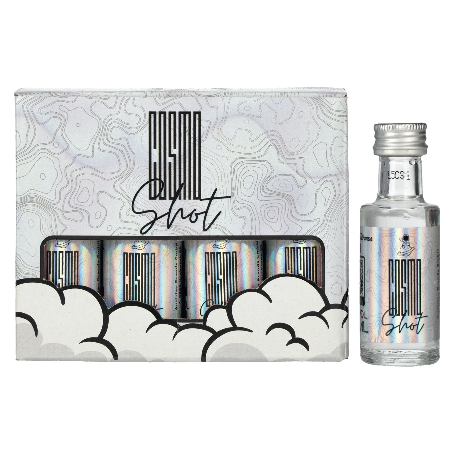 Cosmo Shot Maracuja-Zitronen Likoer 17% Vol. 12x0,02l