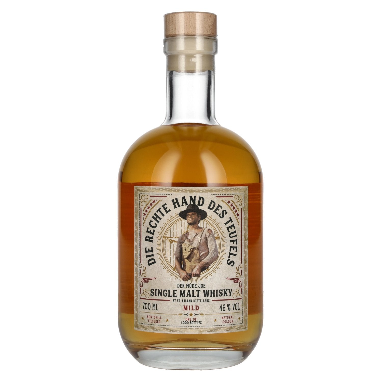 Die Rechte Hand Des Teufels DER MUEDE JOE Single Malt Whisky 46% Vol. 0,7l