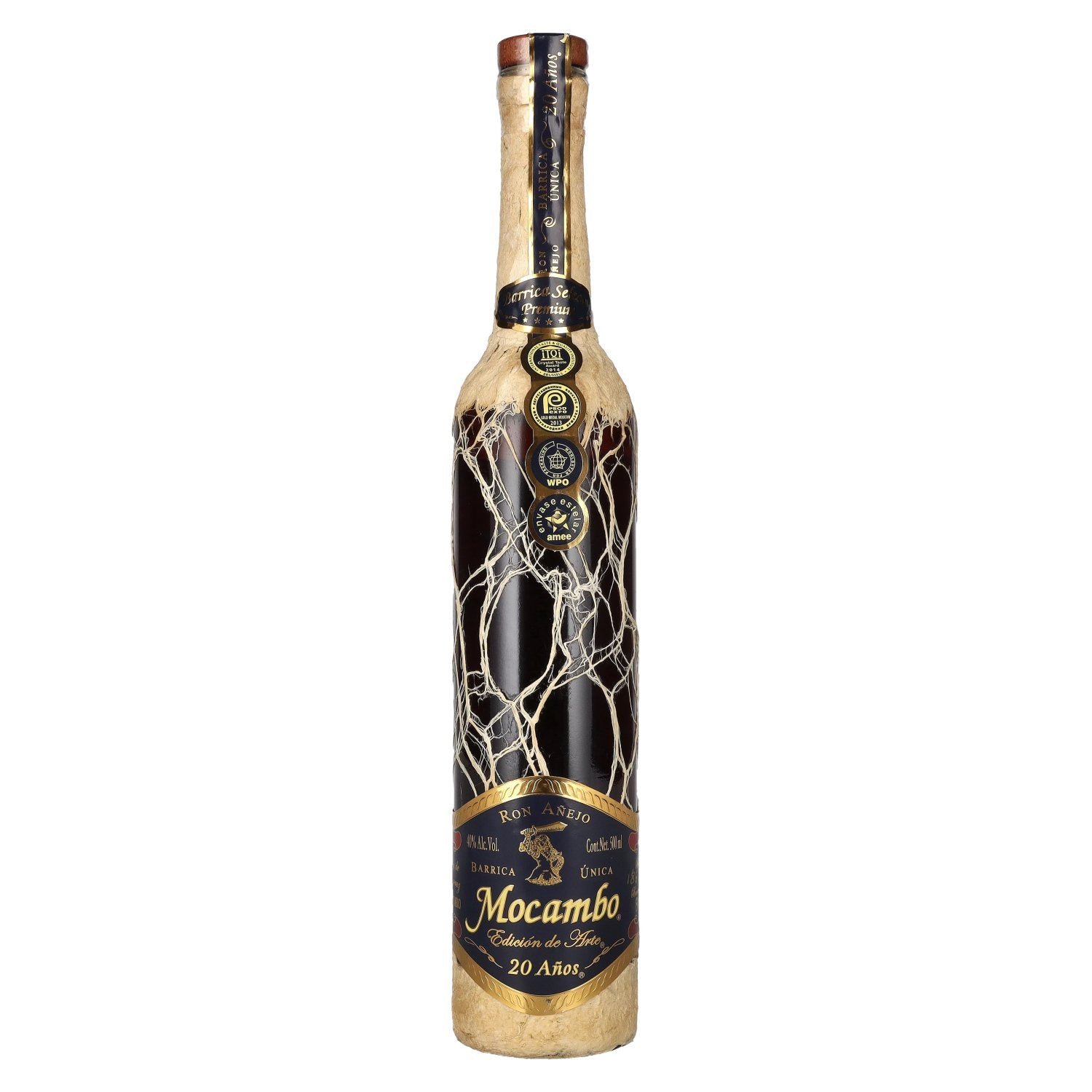 Mocambo Ron Anejo 20 Anos Barrica Selecta Premium Edicion de Arte 40% Vol. 0,5l