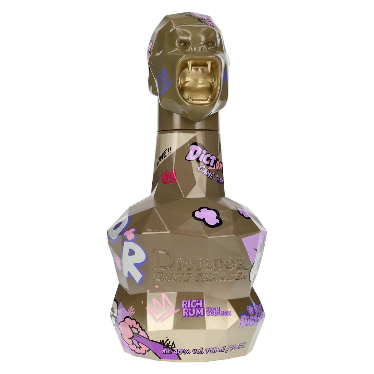 Dictador GAME CHANGER BEIGE & GOLD Colombian Rum 40% Vol. 0,7l