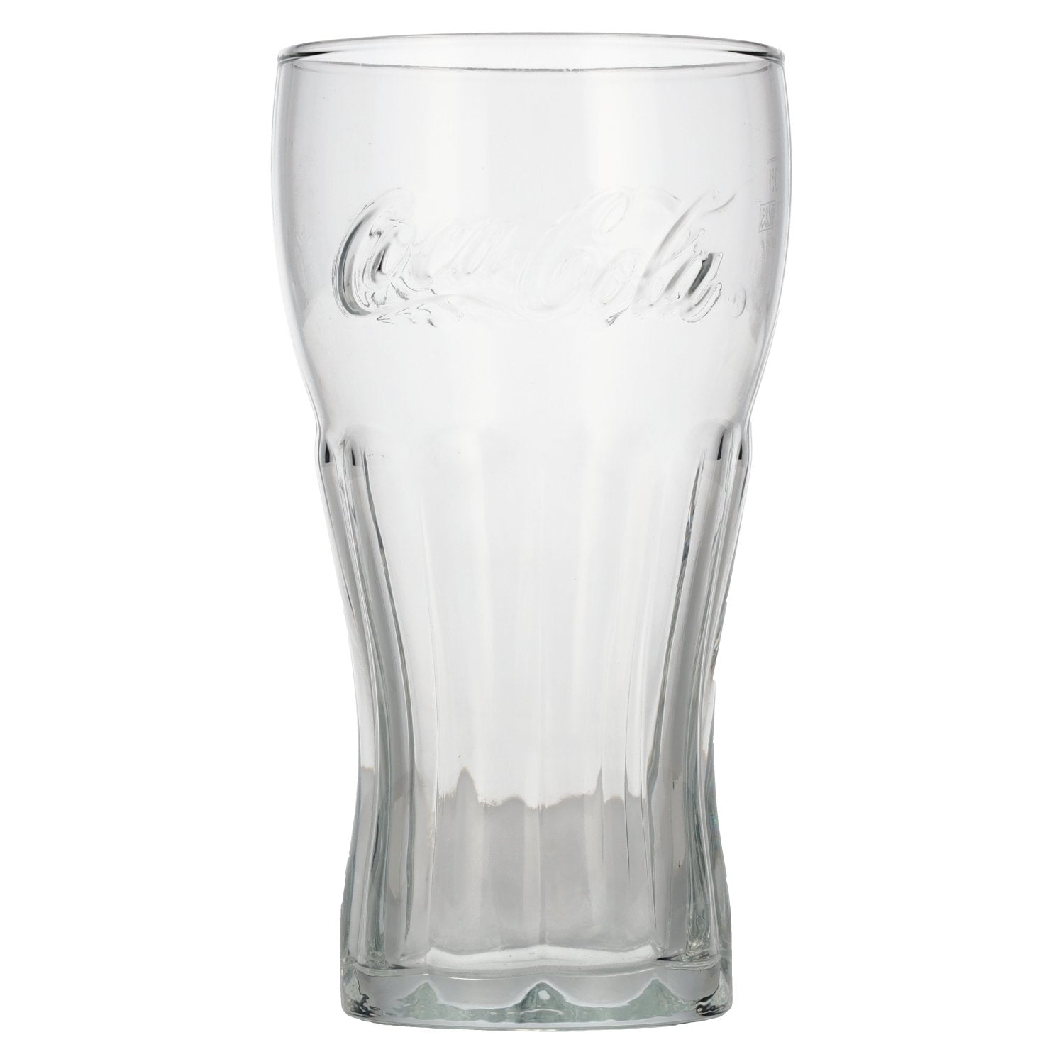 Coca Cola Konturglas 0,5l with calibration