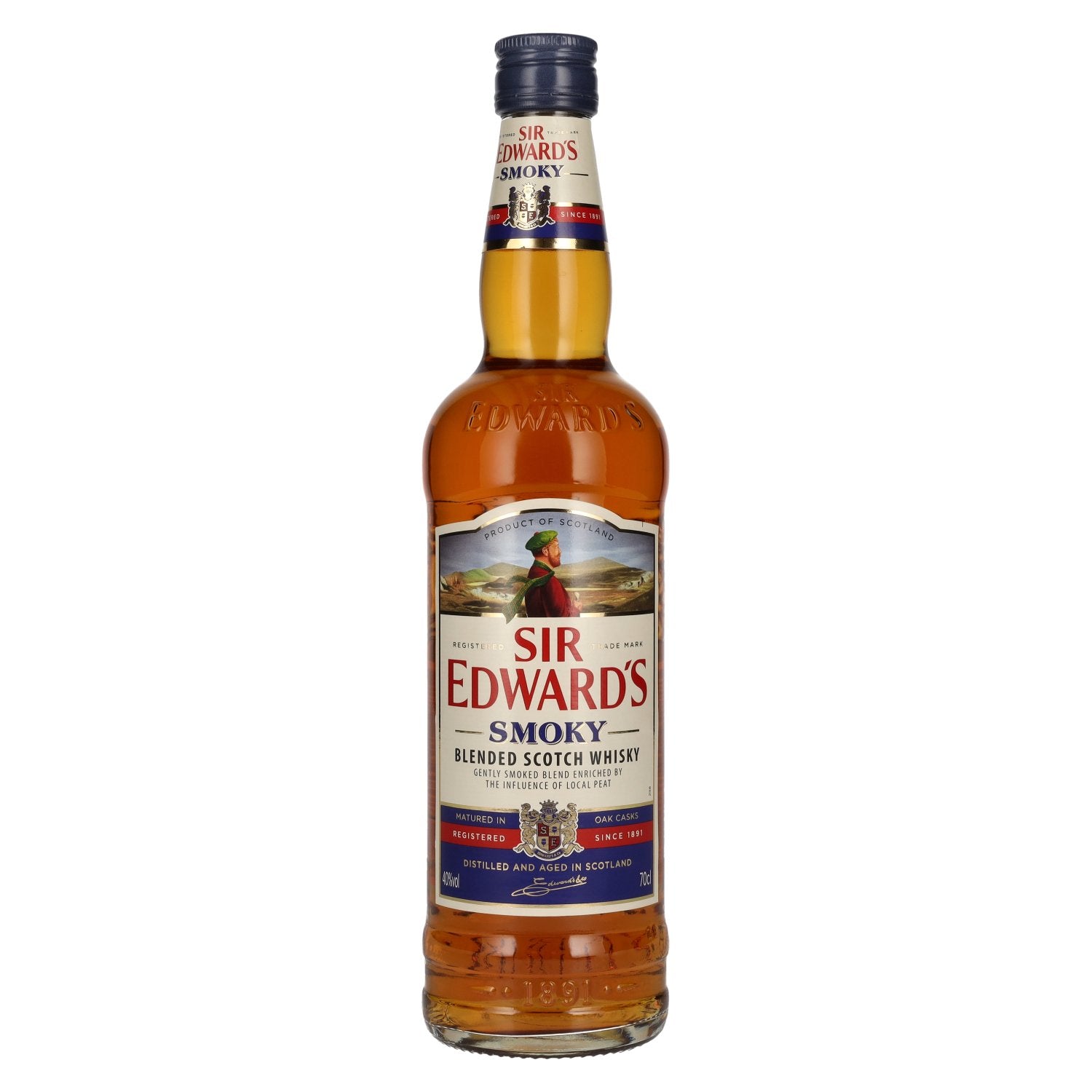 Sir Edward's SMOKY Blended Scotch Whisky 40% Vol. 0,7l