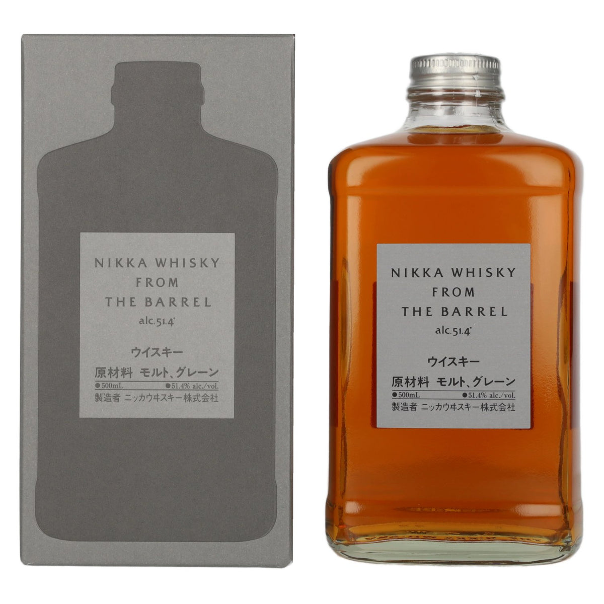 Nikka From the Barrel Double Matured Blended Whisky 51,4% Vol. 0,5l in Giftbox Grey Box