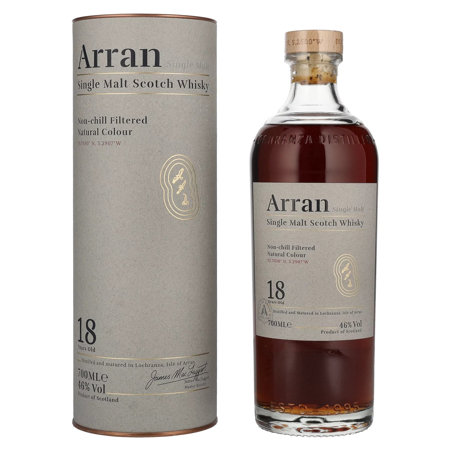 Arran 18 Years Old Single Malt 46% Vol. 0,7l in Giftbox