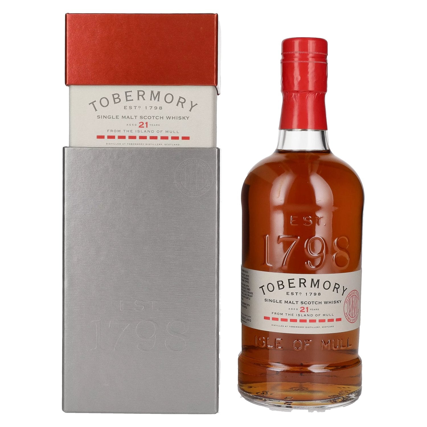 Tobermory 21 Years Old Single Malt Oloroso Cask Finish 46,3% Vol. 0,7l in Giftbox