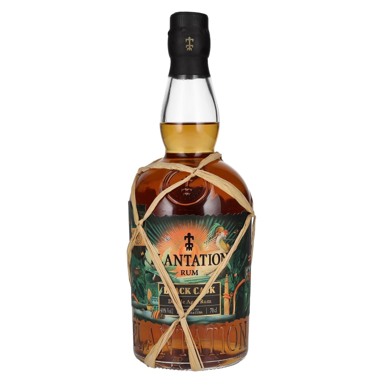 Plantation Rum BLACK CASK Barbados & Cuba 2022 40% Vol. 0,7l