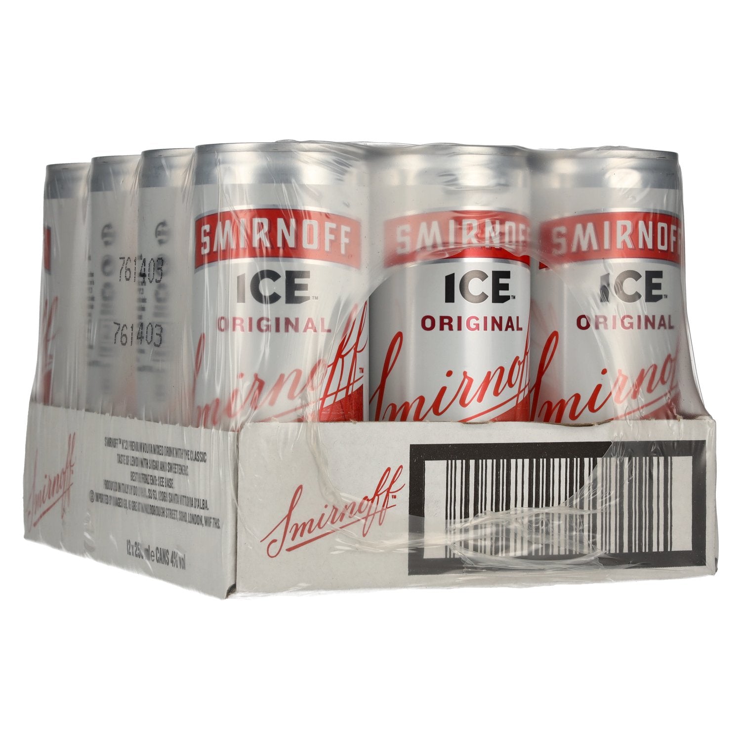 Smirnoff ICE 4% Vol. 12x0,25l Dosen