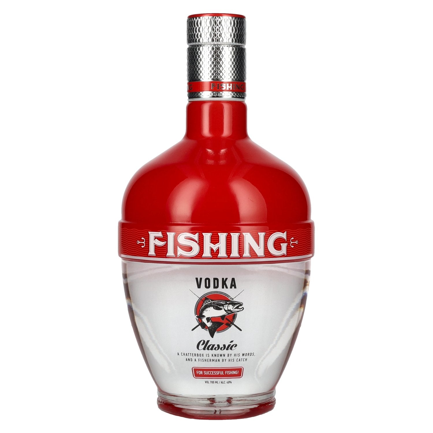 FISHING Vodka Red 40% Vol. 0,7l