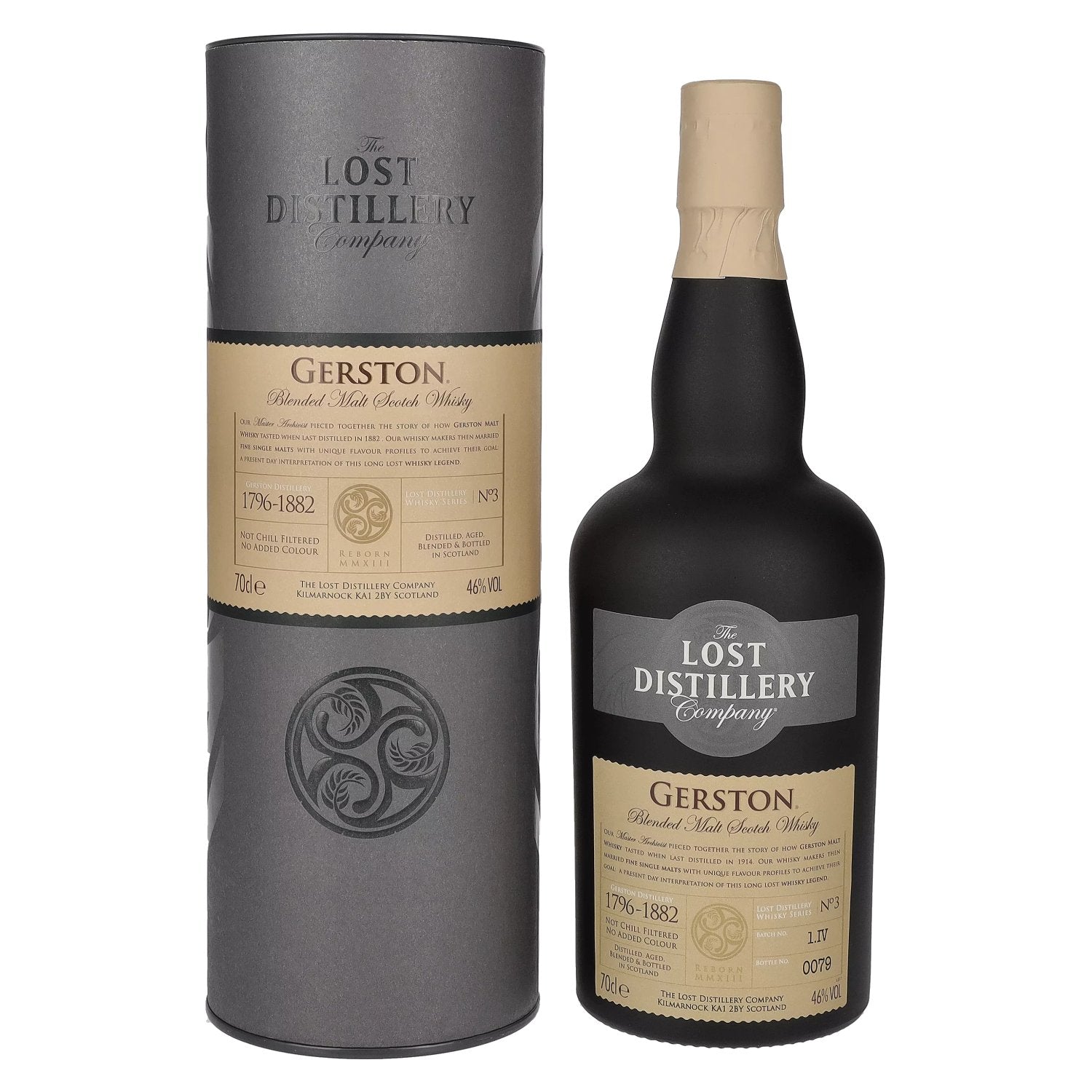 The Lost Distillery GERSTON Classic Selection Blended Malt 46% Vol. 0,7l in Giftbox