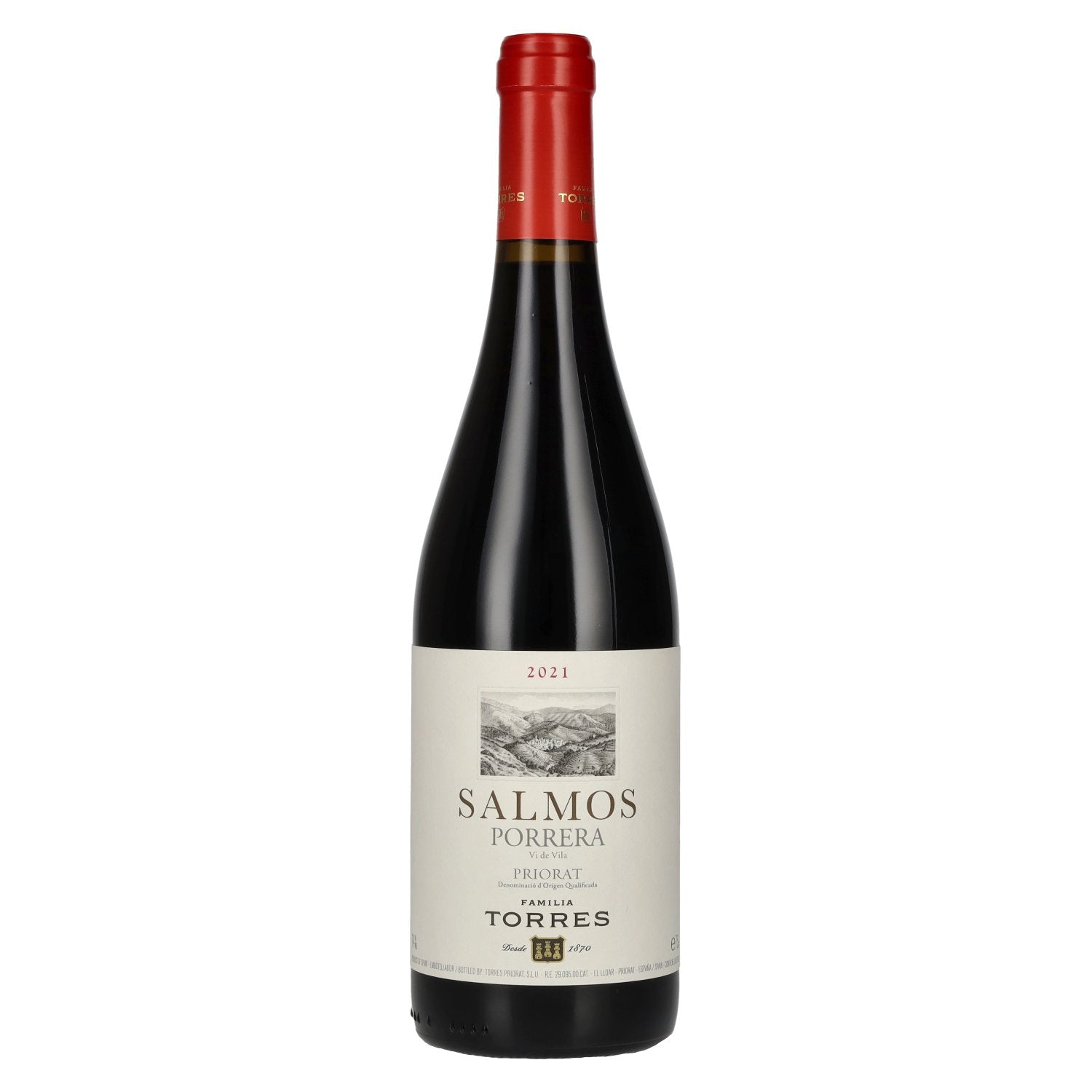 Torres Salmos Porrera Vi de Vila PRIORAT 2021 14% Vol. 0,75l