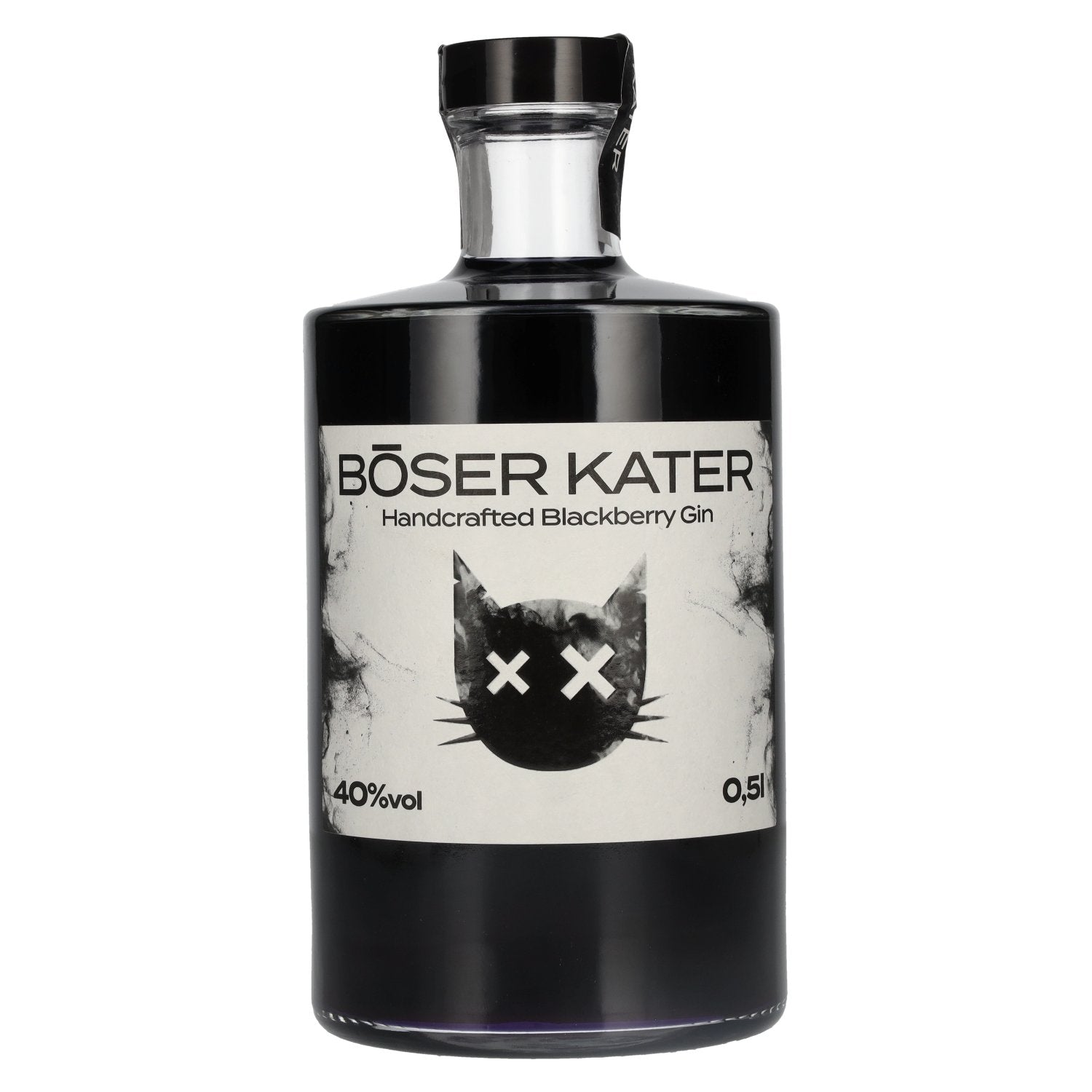 BOeSER KATER Handcrafted Blackberry Gin 40% Vol. 0,5l