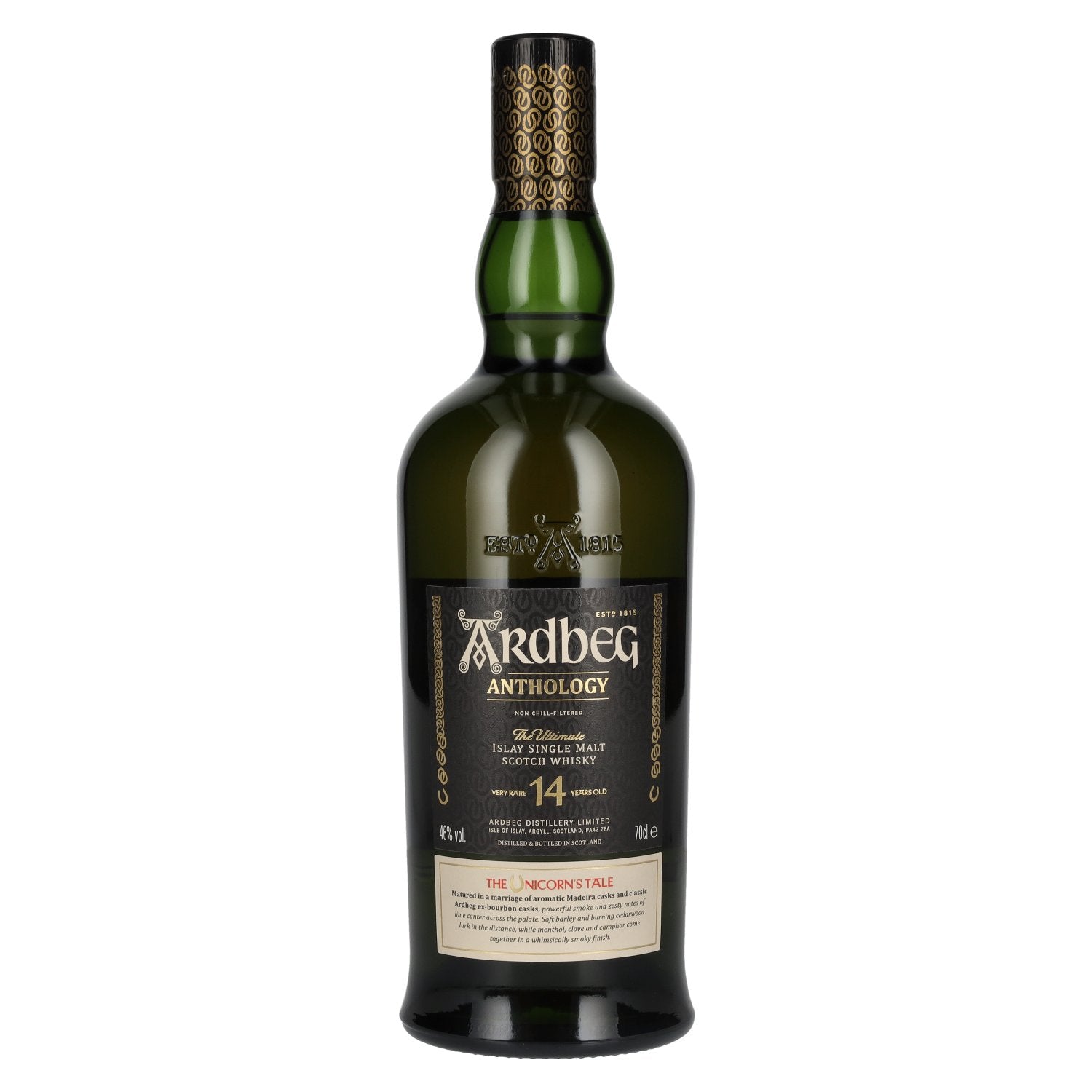 Ardbeg 14 Years Old The Ultimate Anthology The Unicorn's Tale Islay Single Malt 46% Vol. 0,7l