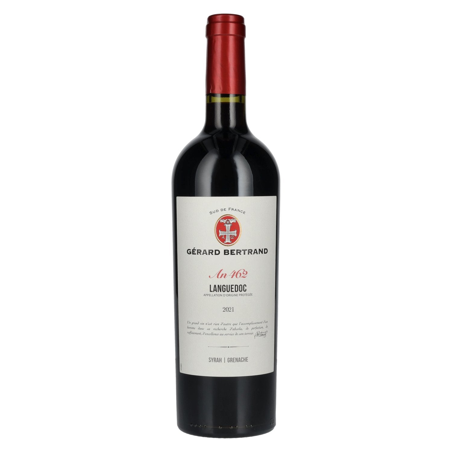 Gerard Bertrand Heritage An 462 Languedoc 2021 14,5% Vol. 0,75l