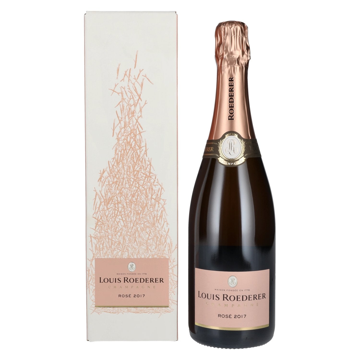 Louis Roederer Champagne ROSE 2017 12,5% Vol. 0,75l in Giftbox