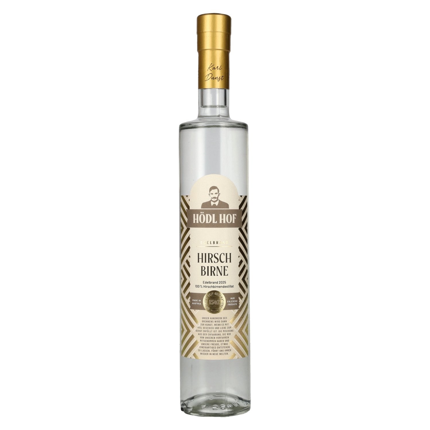 Hoedl Hof HIRSCHBIRNE Edelbrand 2025 40% Vol. 0,5l