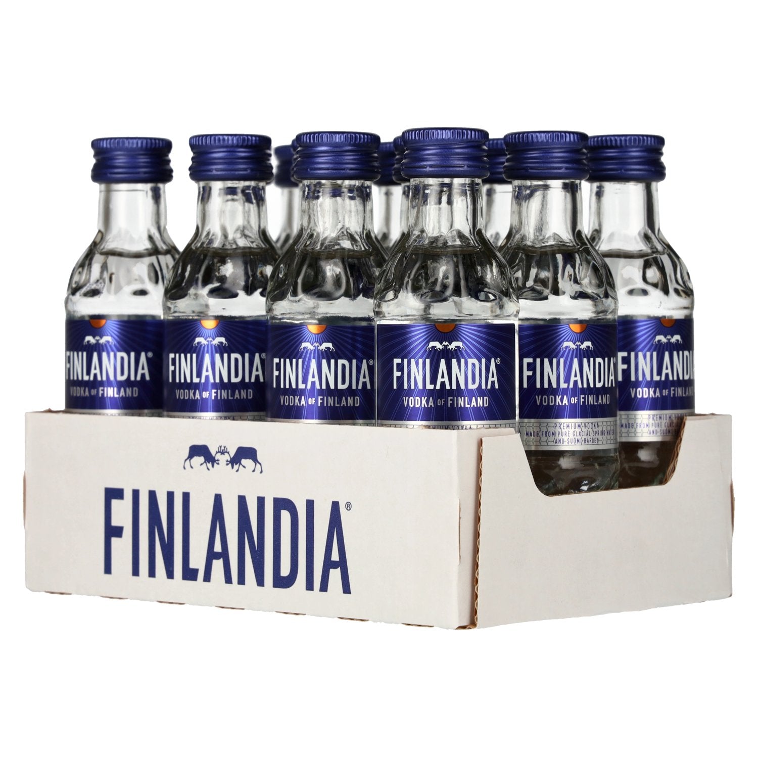 Buy Finlandia Vodka of Finland 40% Vol. 12x0,05l – – Mydrinx.shop