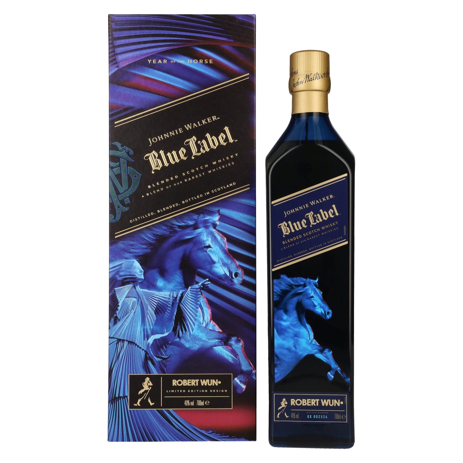 Johnnie Walker Blue Label YEAR OF THE Horse 2025 40% Vol. 0,7l in Giftbox