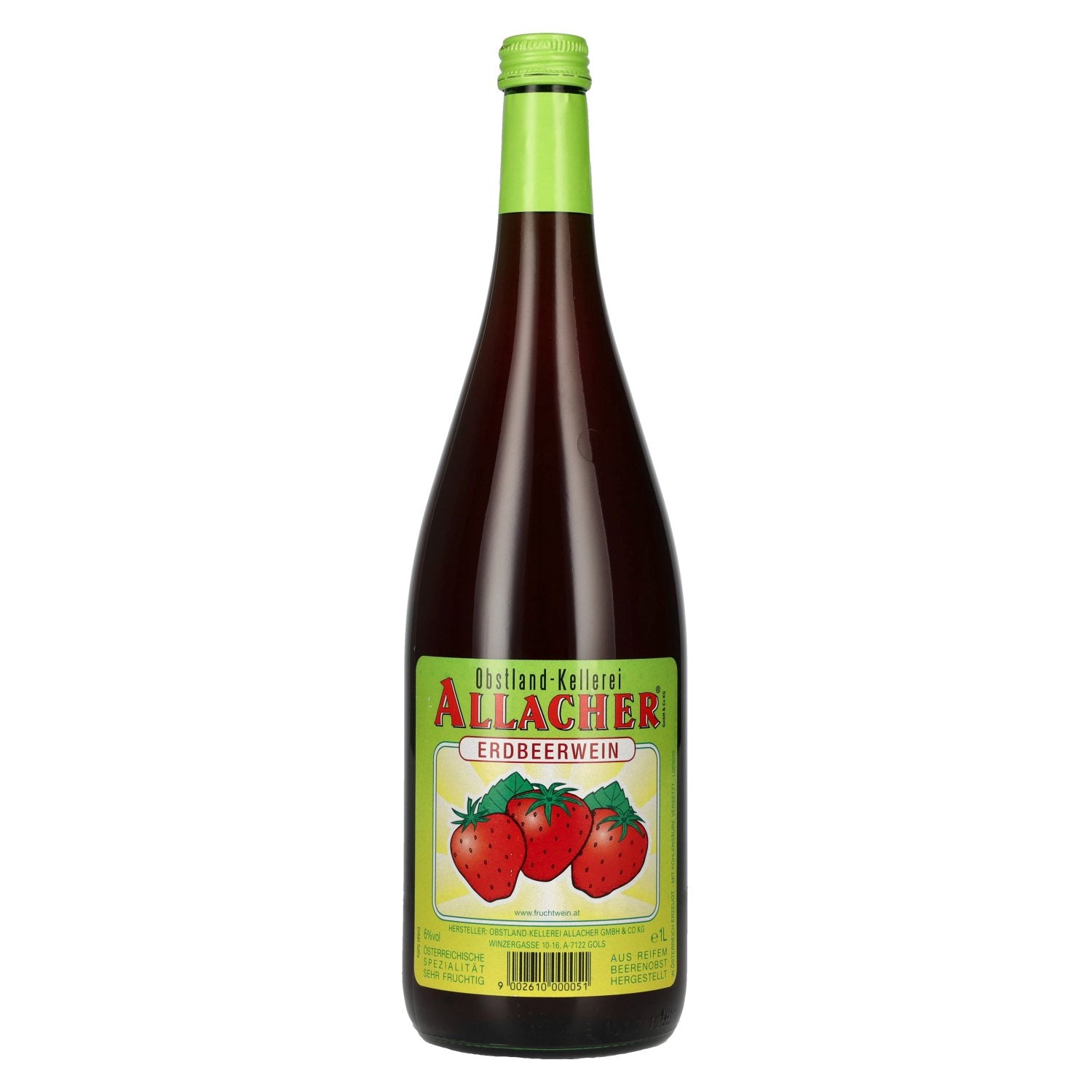 Allacher Erdbeerwein 6% Vol. 1l