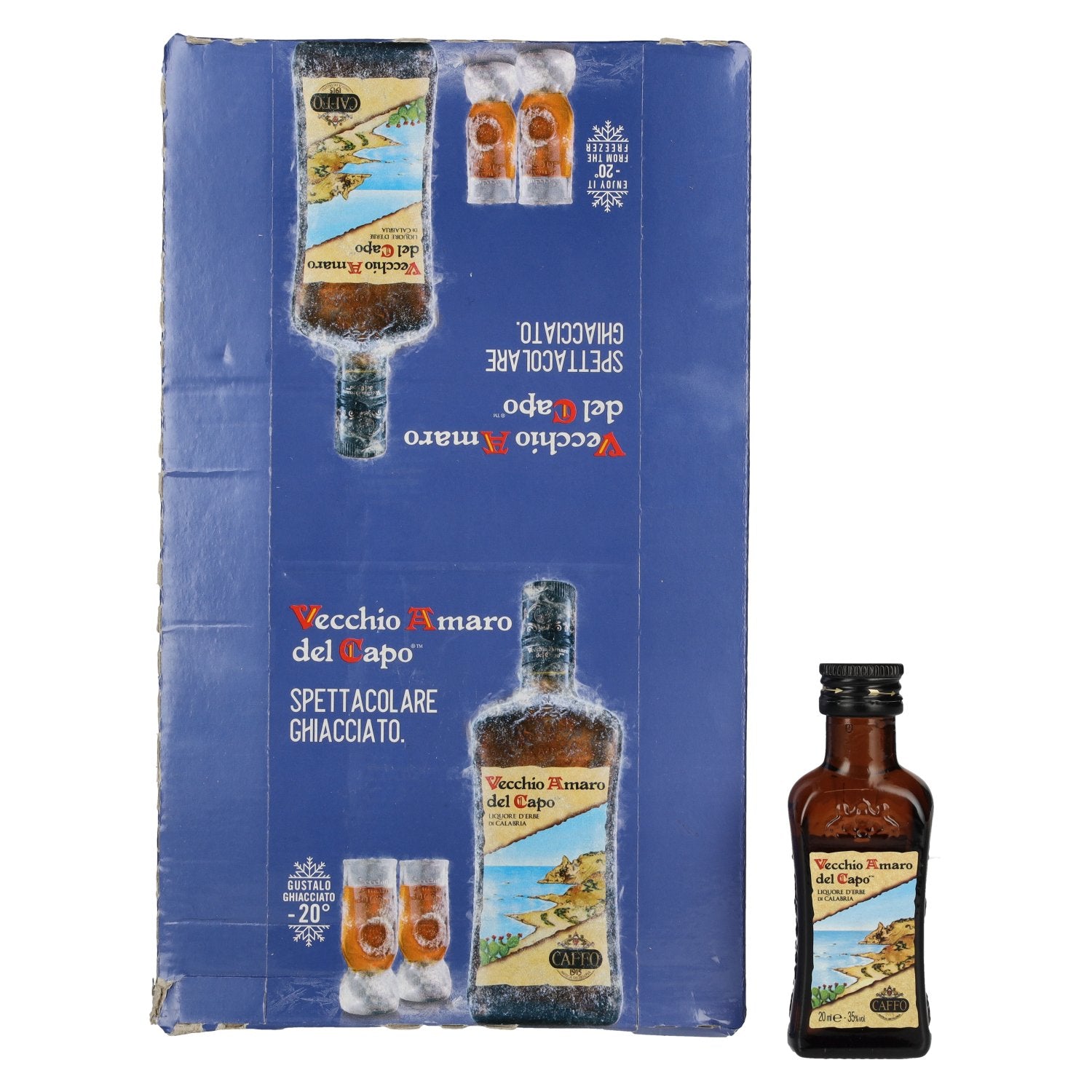 Vecchio Amaro del Capo Caffo Liquore 35% Vol. 40x0,02l