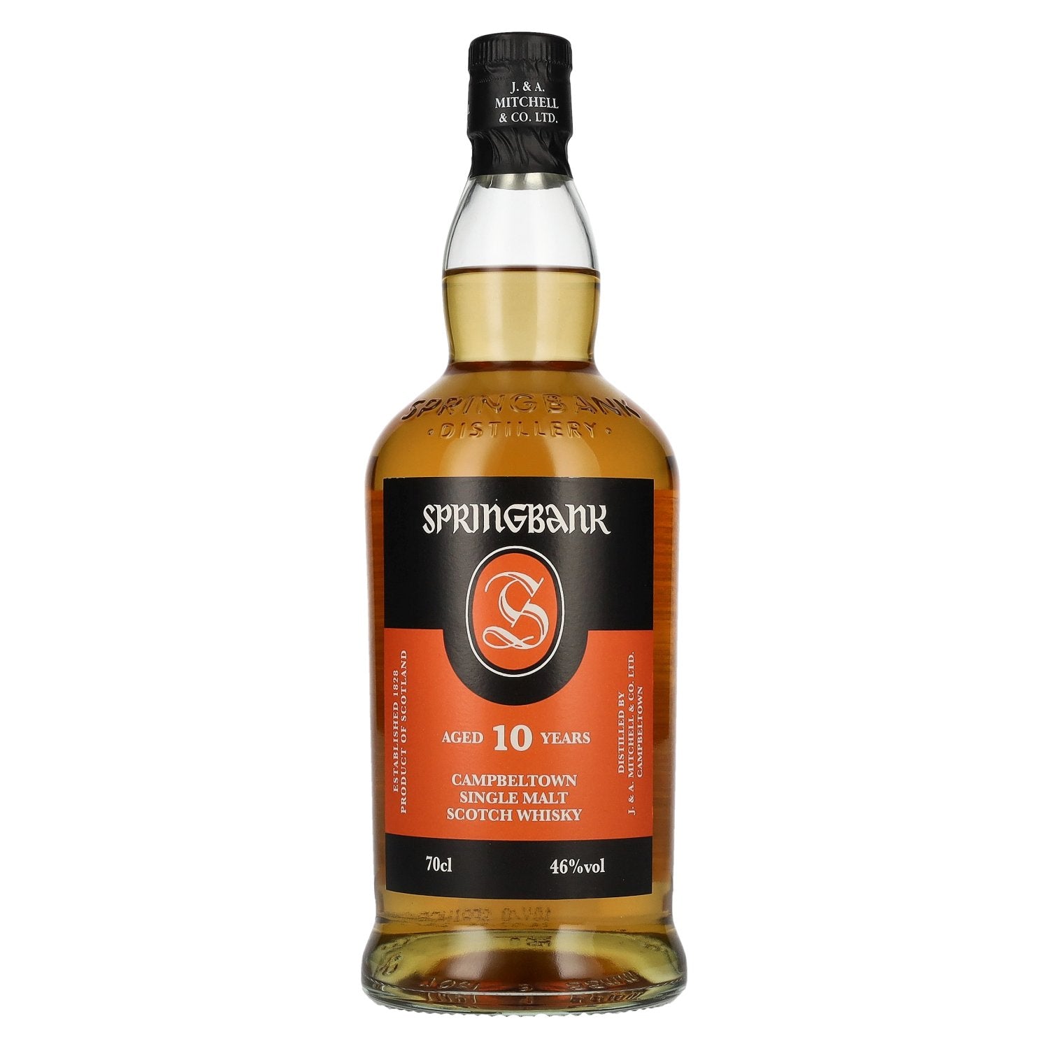 Springbank 10 Years Old Campbeltown Single Malt Scotch Whisky 46% Vol. 0,7l