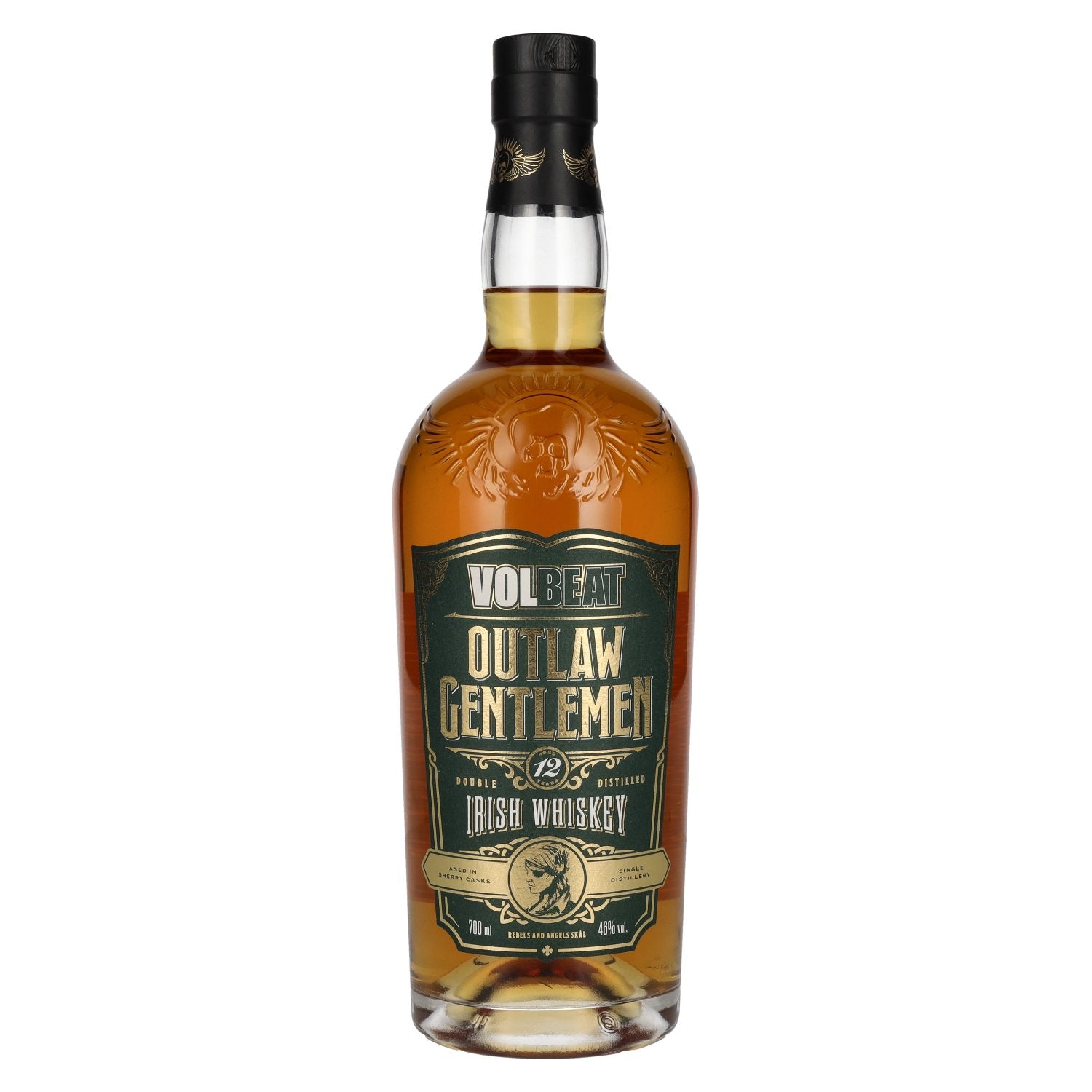 VOLBEAT 12 Years Old Outlaw Gentlemen Irish Whiskey 46% Vol. 0,7l