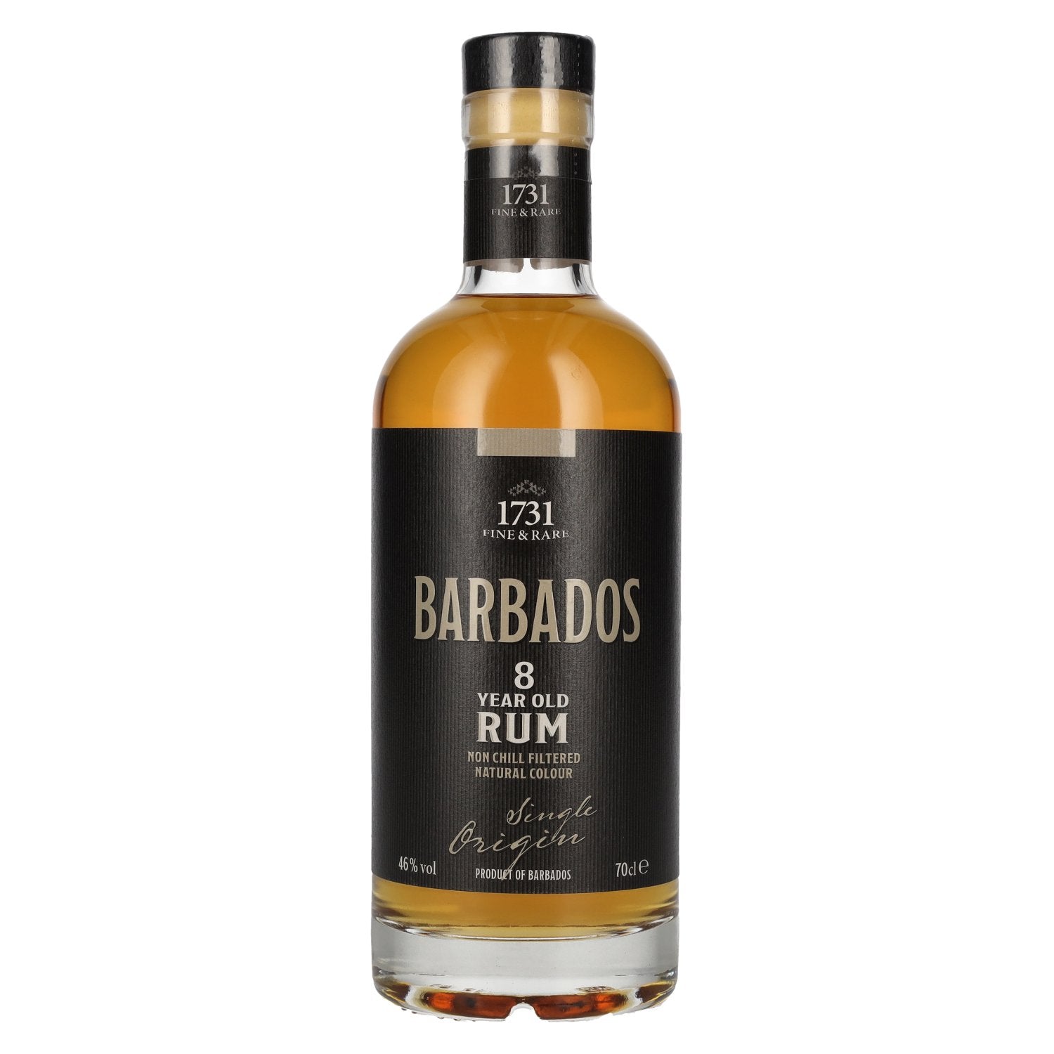 1731 Fine & Rare BARBADOS 8 Years Old Single Origin Rum 46% Vol. 0,7l