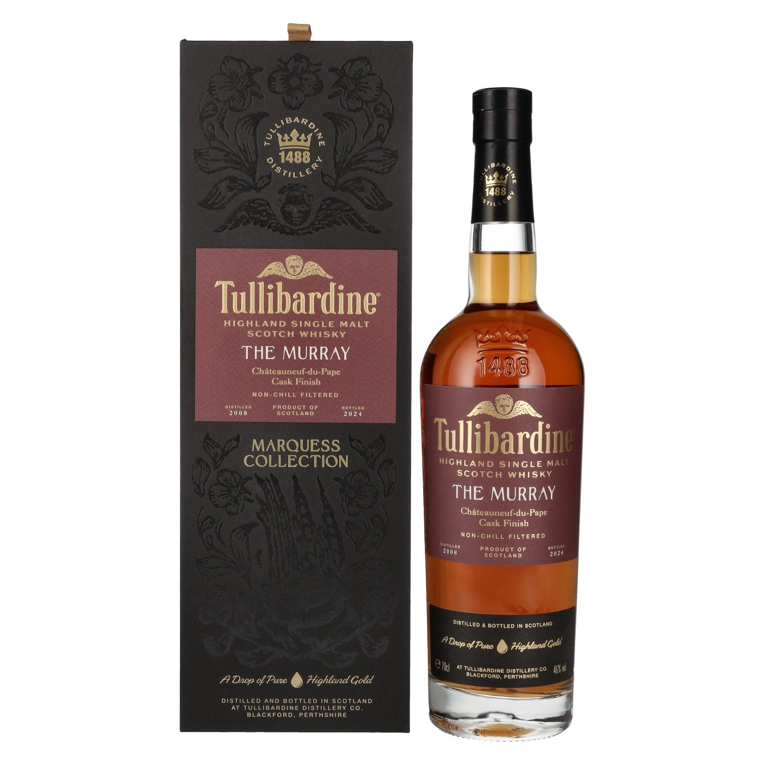 Tullibardine THE MURRAY The Marquess Collection Chateauneuf-du-Pape Finish 2008 46% Vol. 0,7l in Giftbox