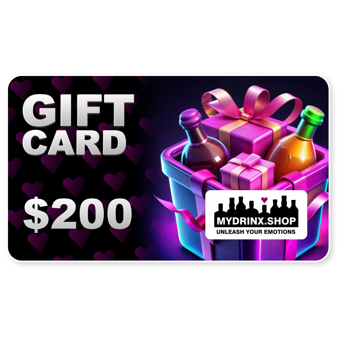 MyDrinx.shop Gift Card $200