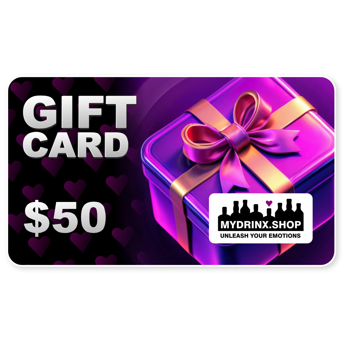 MyDrinx.shop Gift Card $50