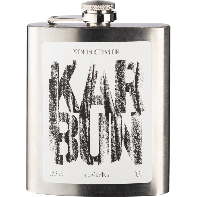 Gin Karbun Hip Flask 0,2L - Aura