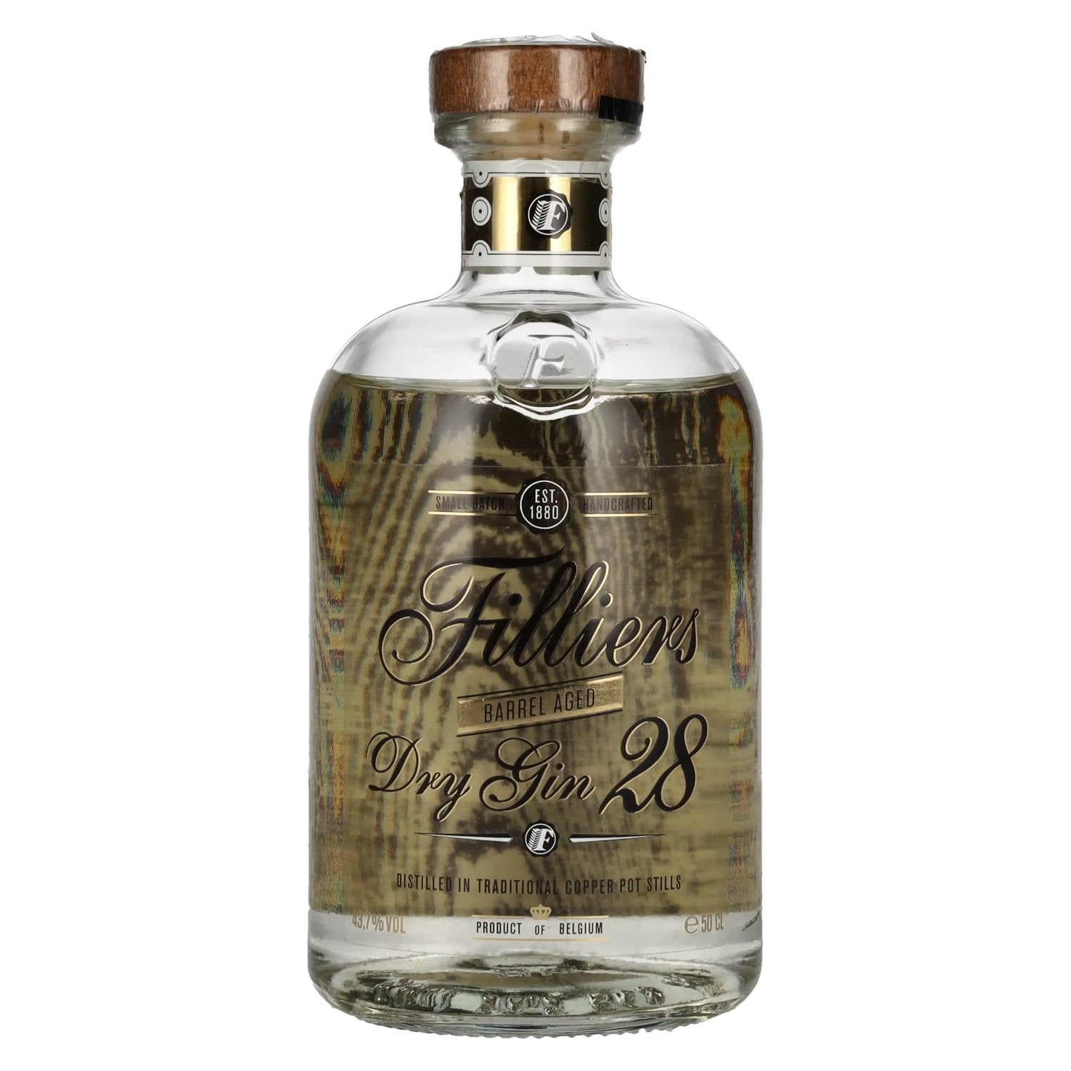 Filliers Dry Gin 28 BARREL AGED 43,7% Vol. 0,5l