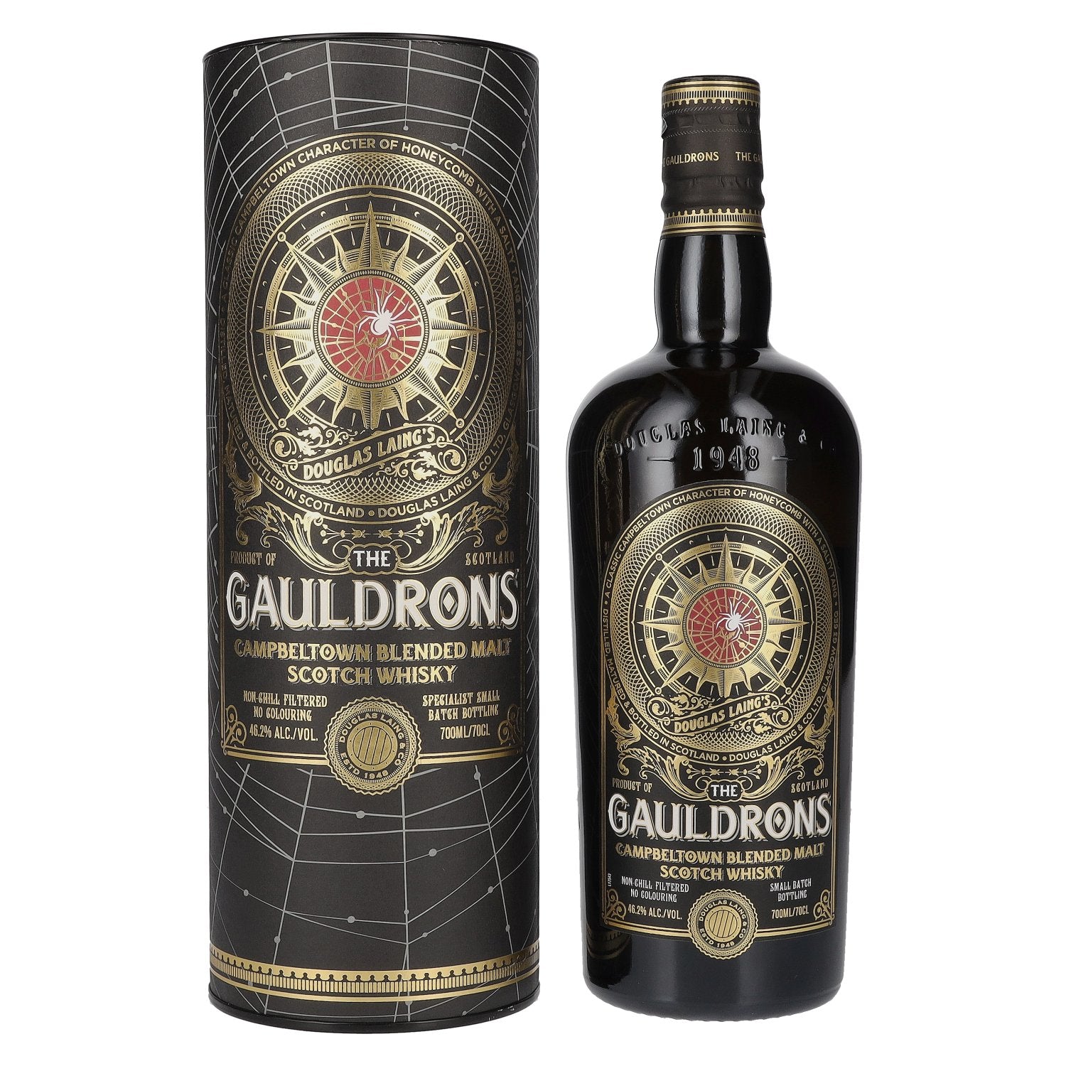 Douglas Laing THE GAULDRONS Small Batch Bottling 46,2% Vol. 0,7l in Giftbox