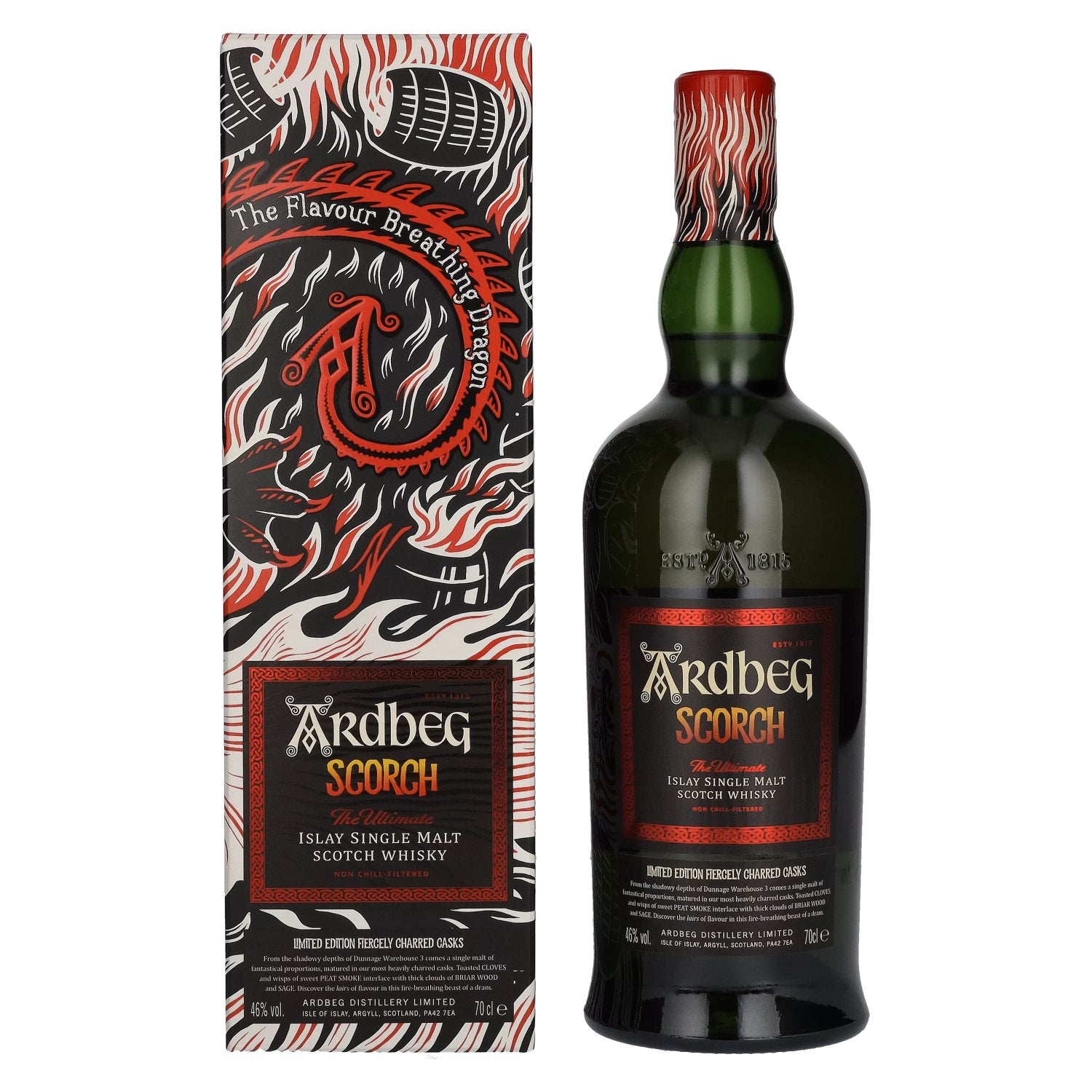 Ardbeg SCORCH Islay Single Malt Limited Edition 46% Vol. 0,7l in Giftbox