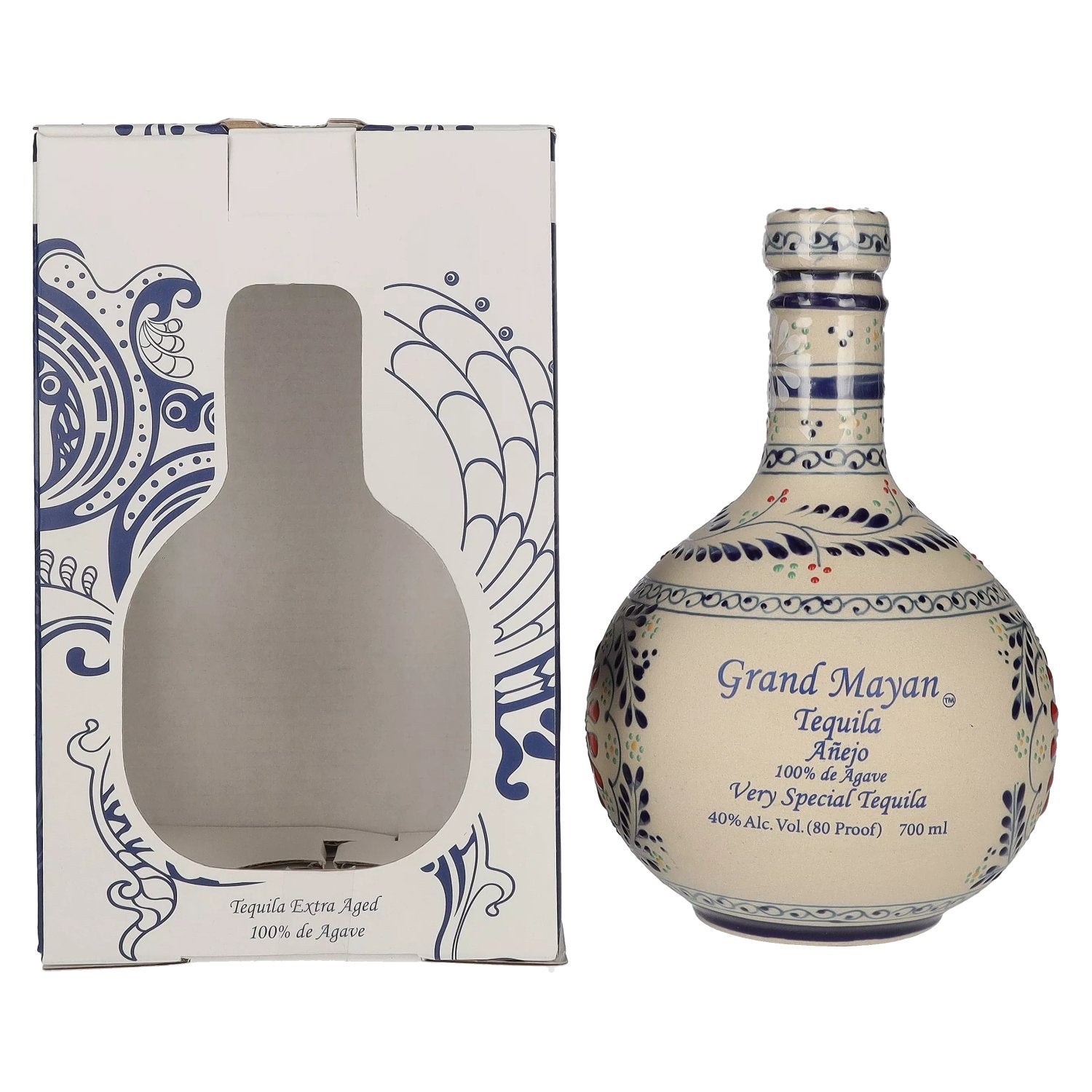 Grand Mayan EXTRA AGED Anejo Tequila 100% de Agave 40% Vol. 0,7l in Giftbox